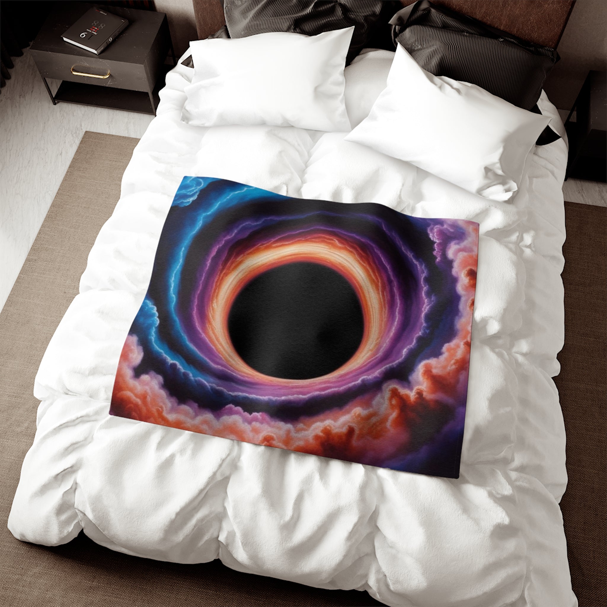 Sweatshirt Blanket – Plush Fleece Throw, 2 Size Options
