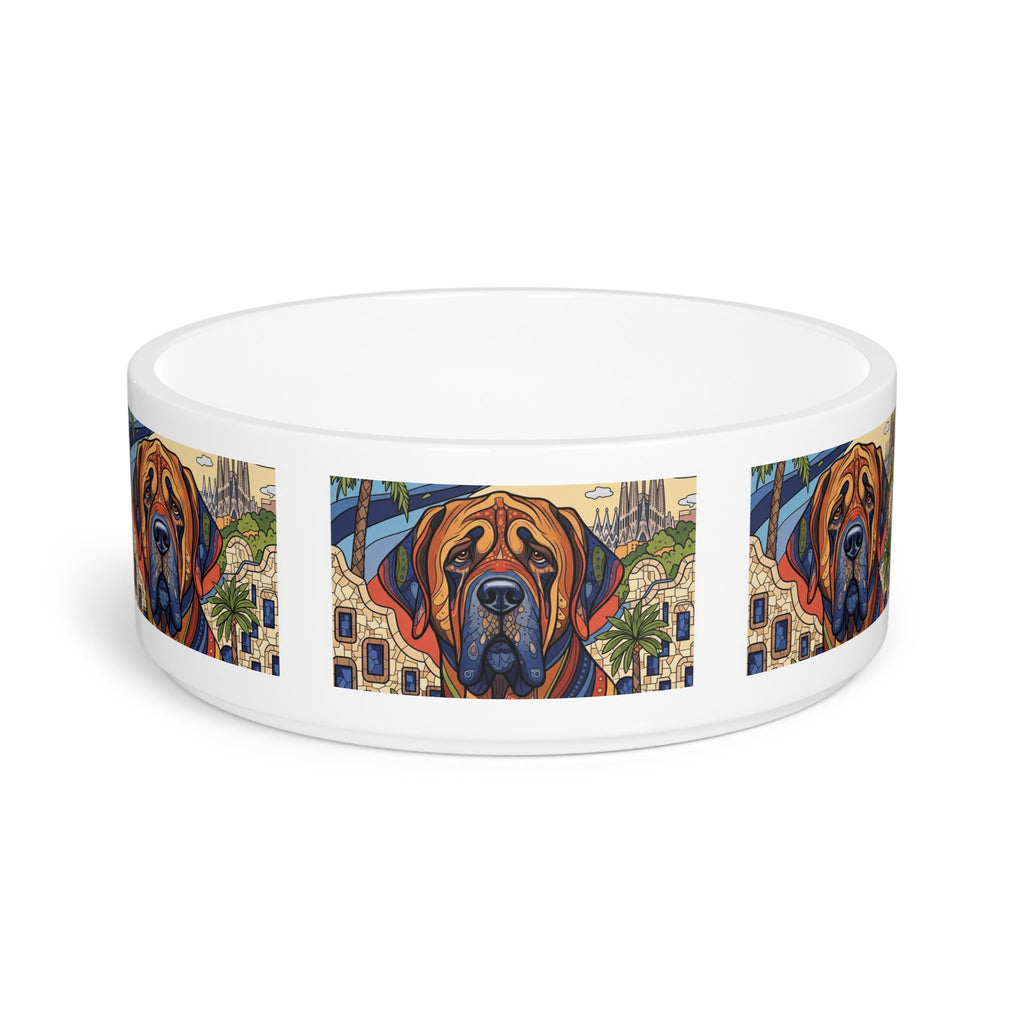 Ceramic Pet Bowl – 16 oz Dog Feeding Bowl
