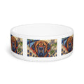 Ceramic Pet Bowl – 16 oz Dog Feeding Bowl