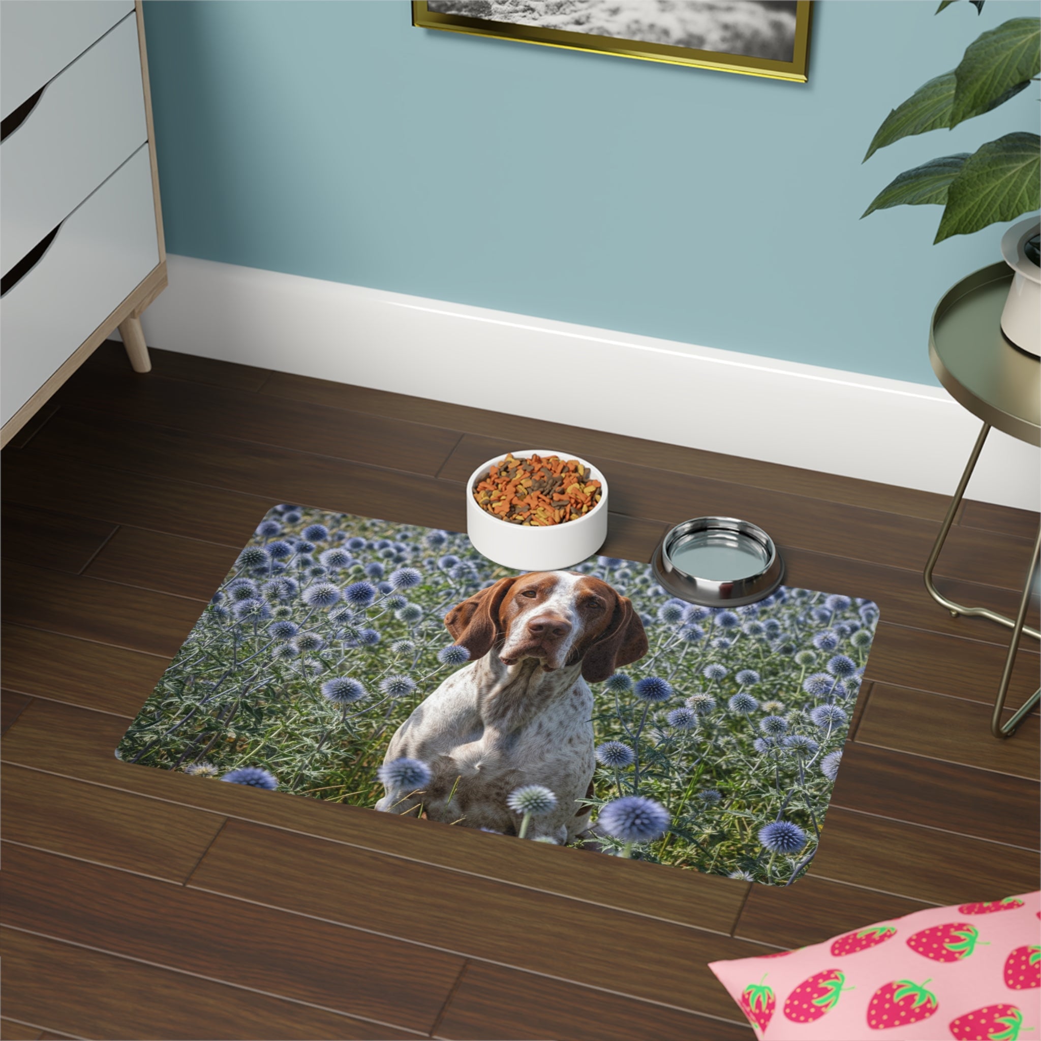 Non-Slip Pet Food Mat – Waterproof Feeding Mat for Dogs