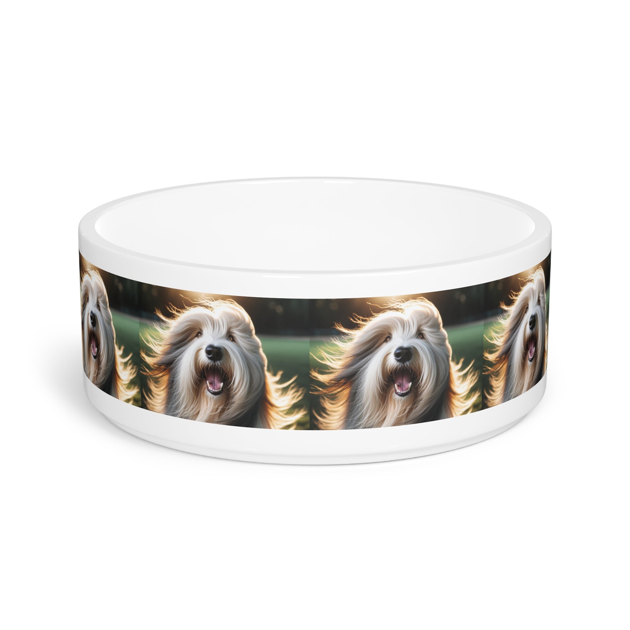 Ceramic Pet Bowl – 16 oz Dog Feeding Bowl