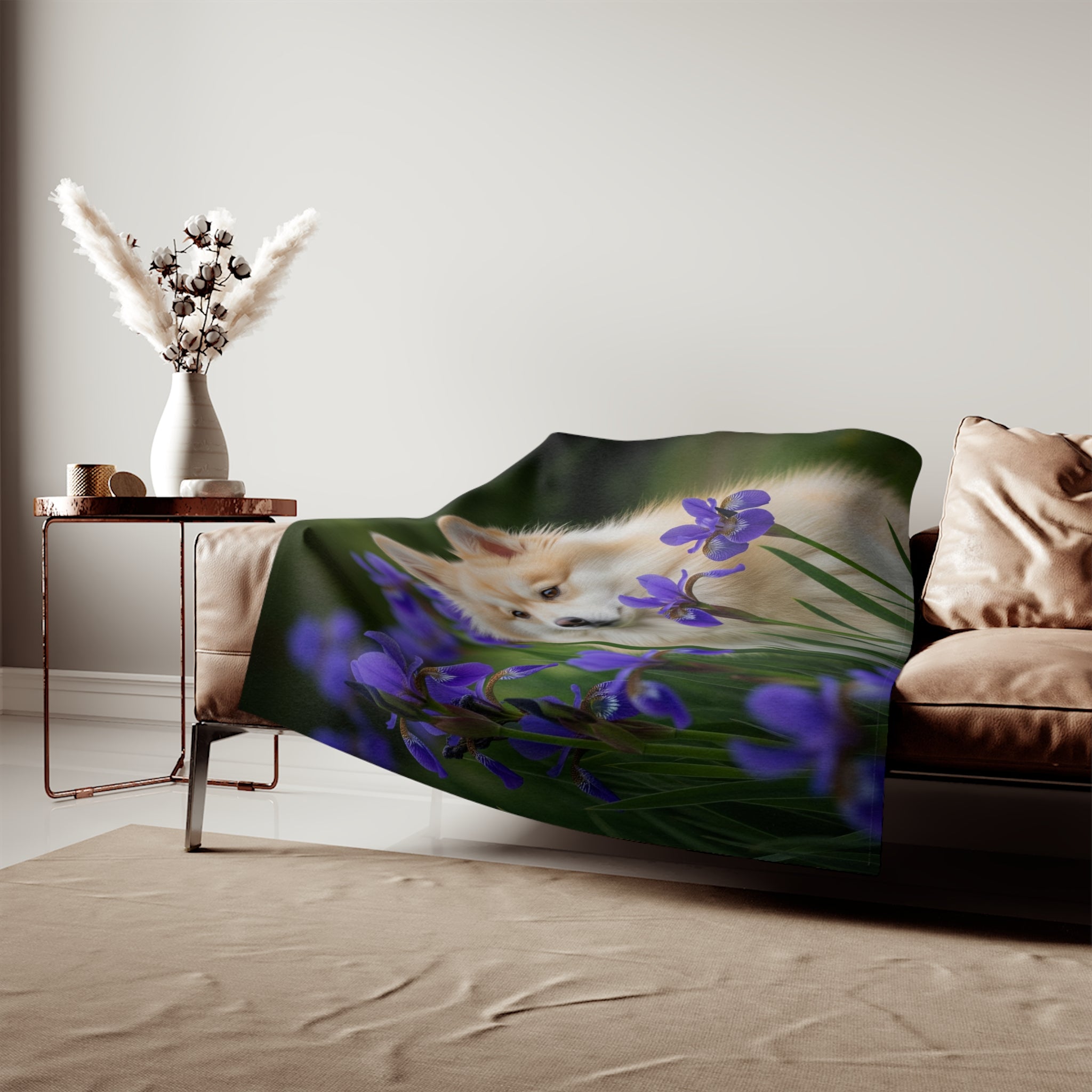 Sweatshirt Blanket – Plush Fleece Throw, 2 Size Options