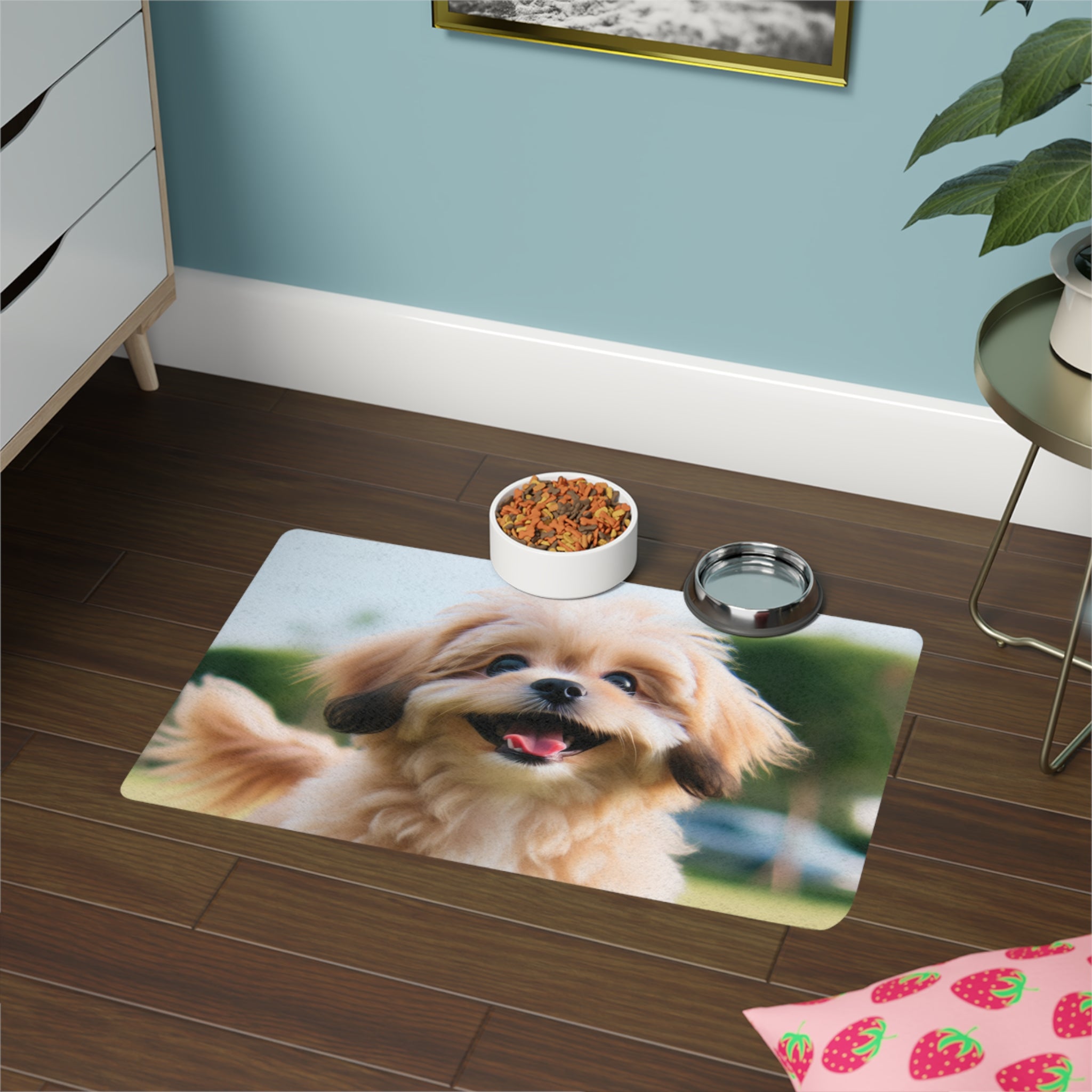 Non-Slip Pet Food Mat – Waterproof Feeding Mat for Dogs