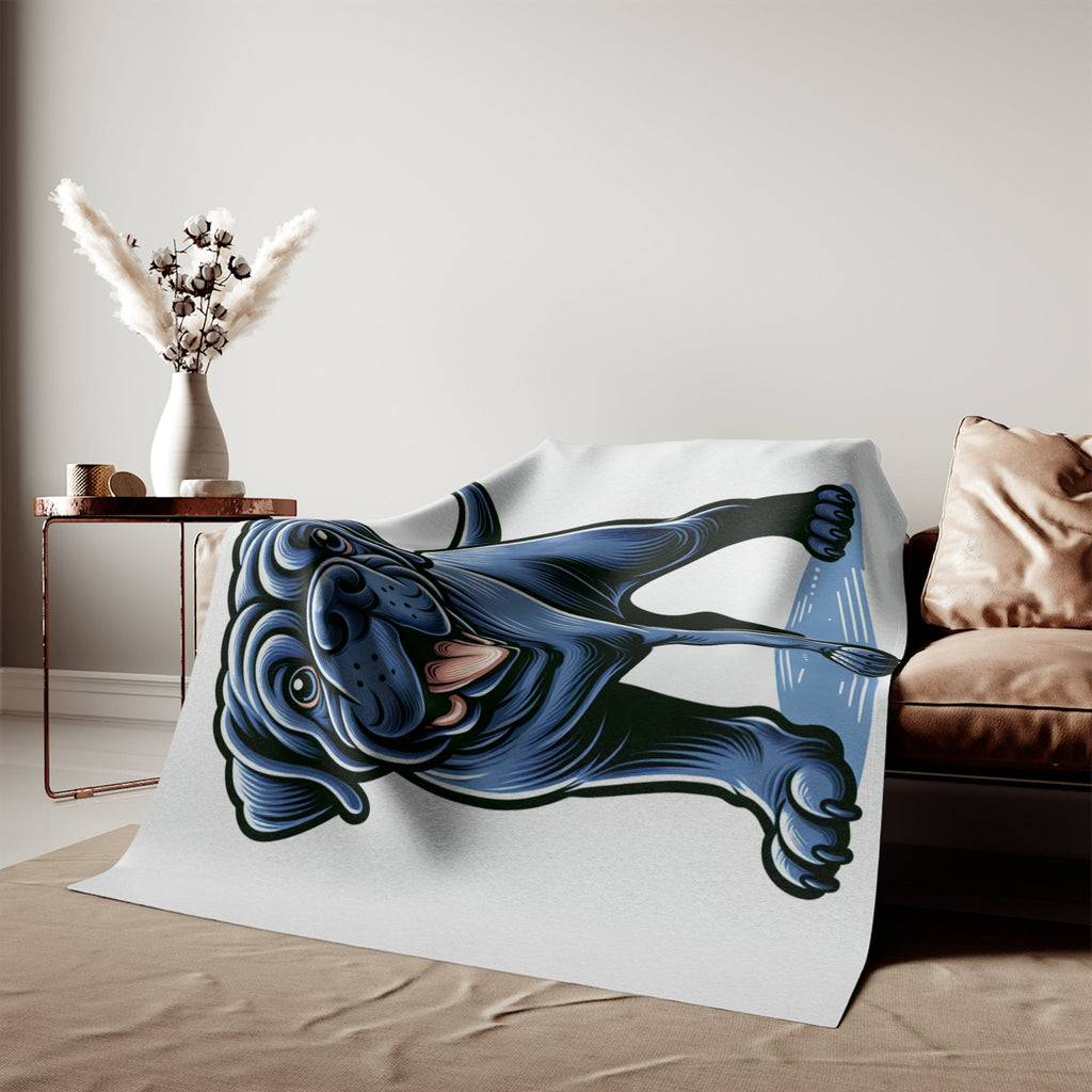 Sweatshirt Blanket – Plush Fleece Throw, 2 Size Options