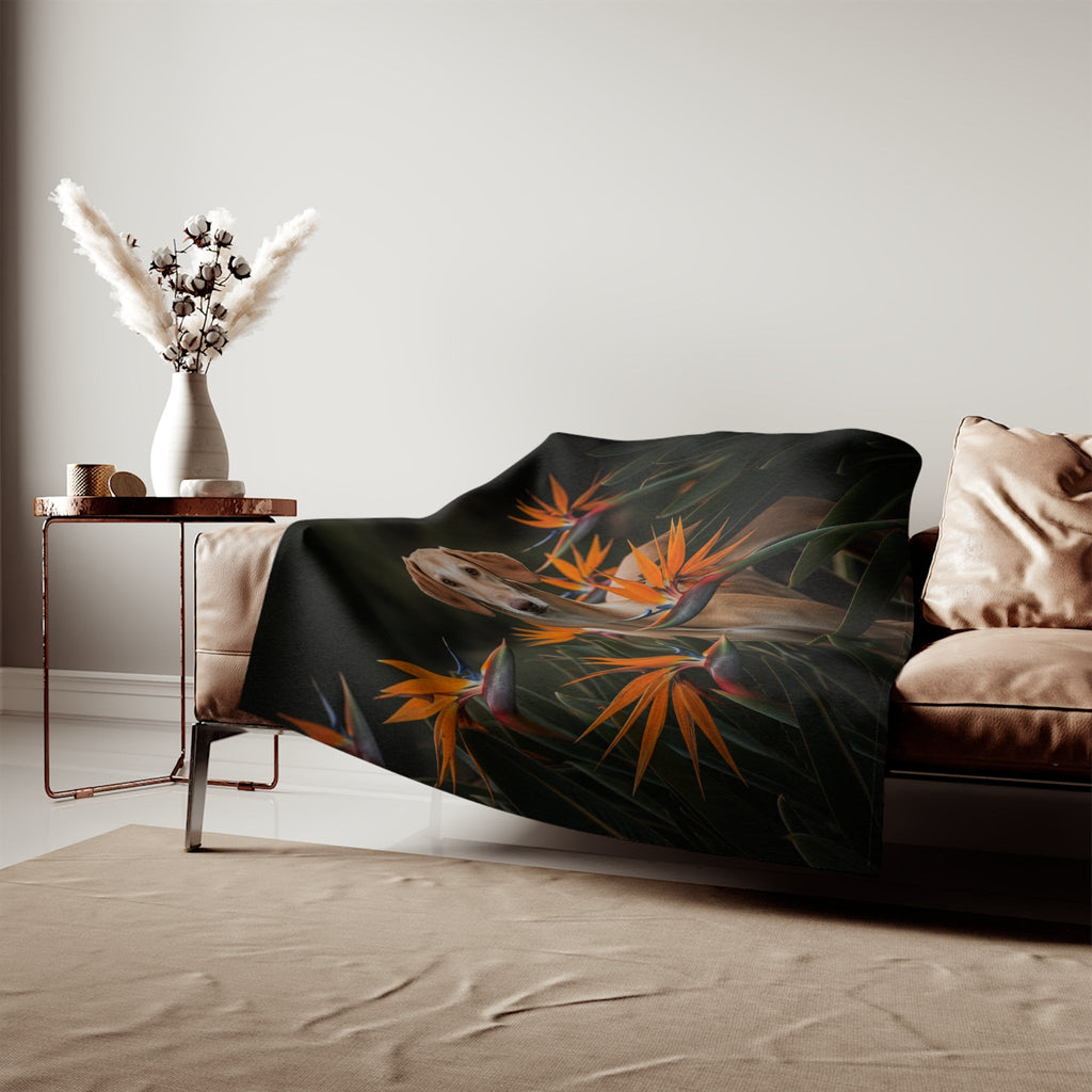 Sweatshirt Blanket – Plush Fleece Throw, 2 Size Options