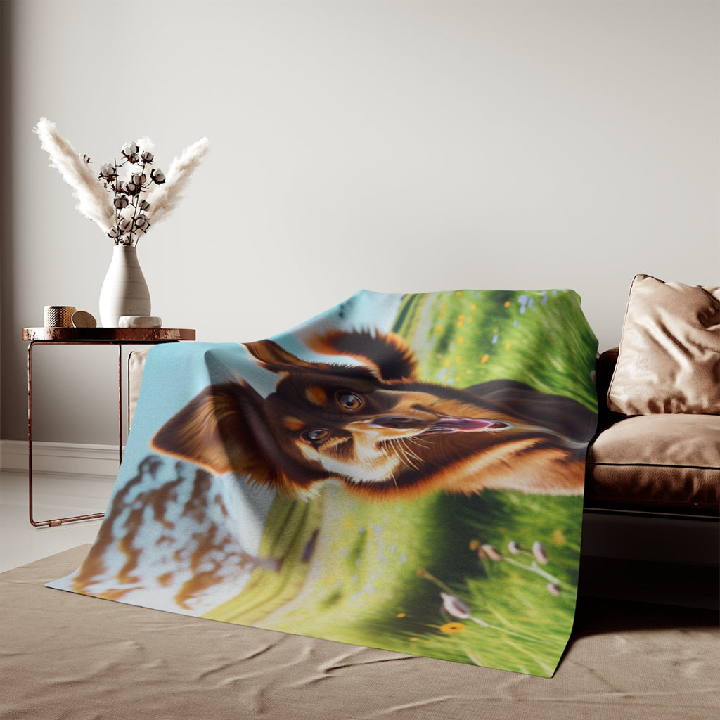 Sweatshirt Blanket – Plush Fleece Throw, 2 Size Options