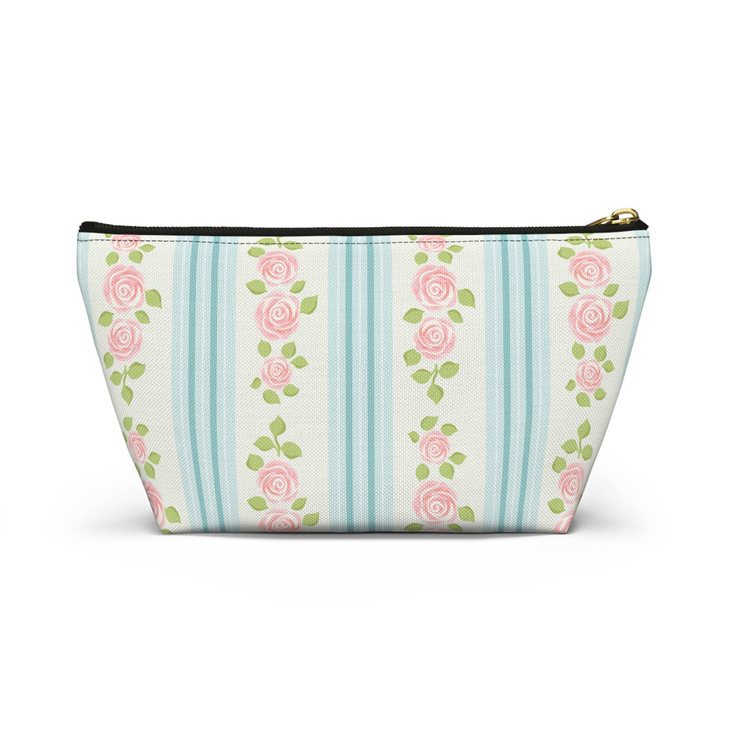 Customizable: Floral Accessory Pouch | Makeup Bag, Travel Organizer, Gift for Her, Wedding Favors, Small Storage, Toiletry Bag