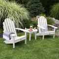 Elevate Your Experience with the Classic Westport White 3-Piece Recycled Plastic Conversation Set