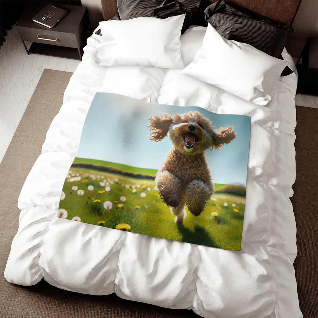 Sweatshirt Blanket – Plush Fleece Throw, 2 Size Options