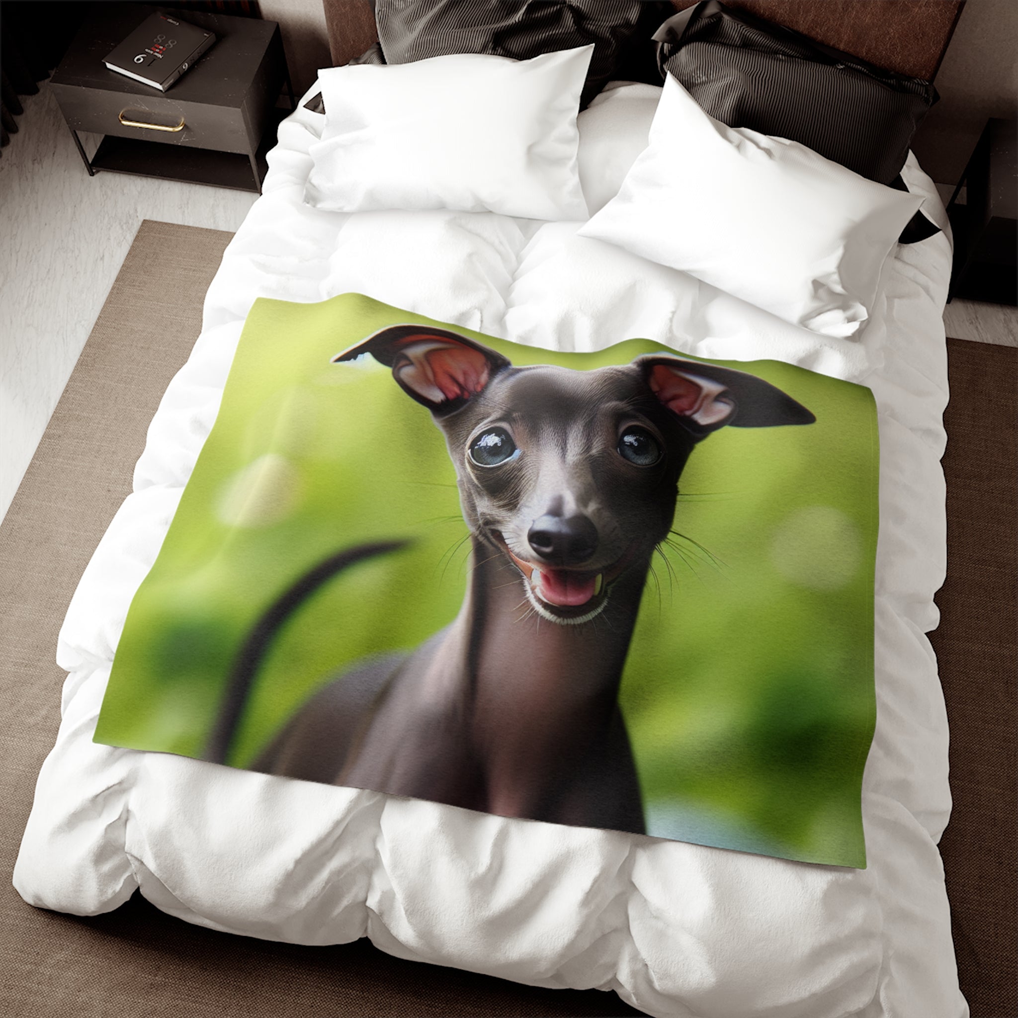 Sweatshirt Blanket – Plush Fleece Throw, 2 Size Options