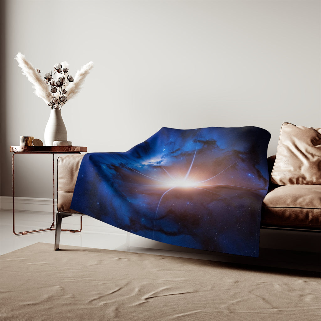 Sweatshirt Blanket – Plush Fleece Throw, 2 Size Options