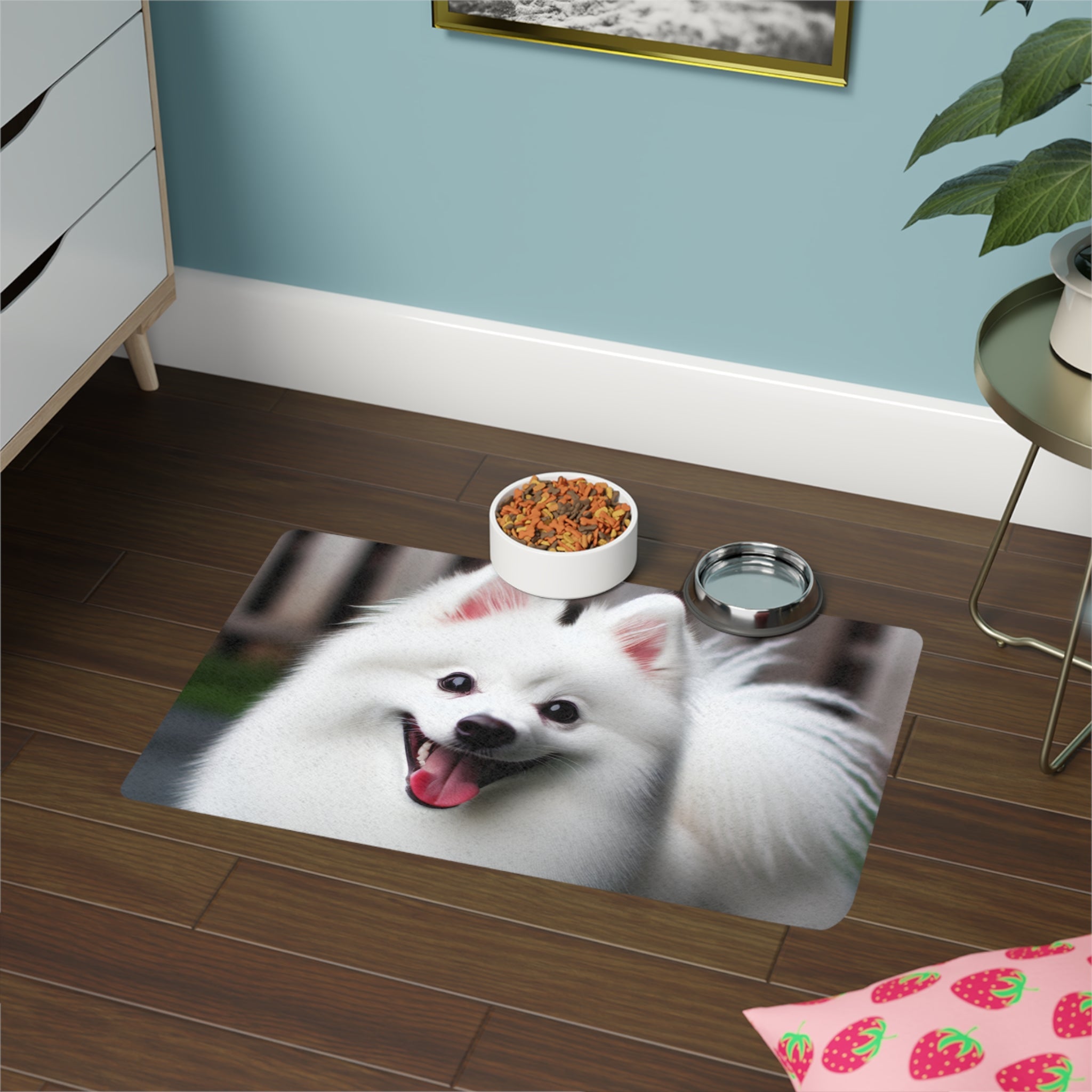 Non-Slip Pet Food Mat – Waterproof Feeding Mat for Dogs