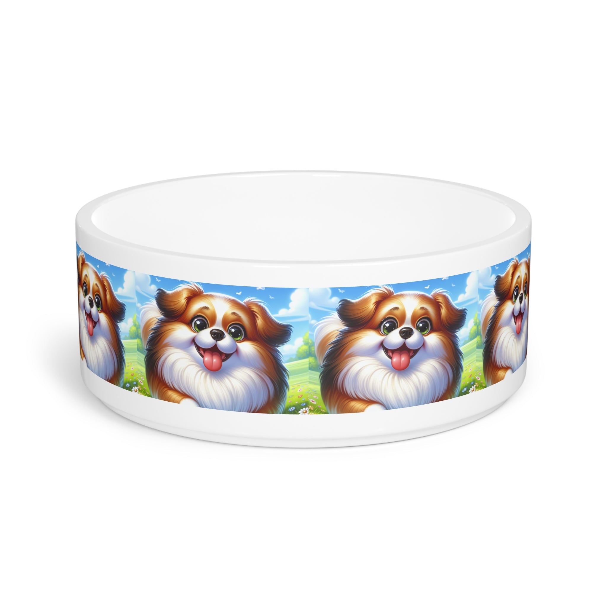 Ceramic Pet Bowl – 16 oz Dog Feeding Bowl
