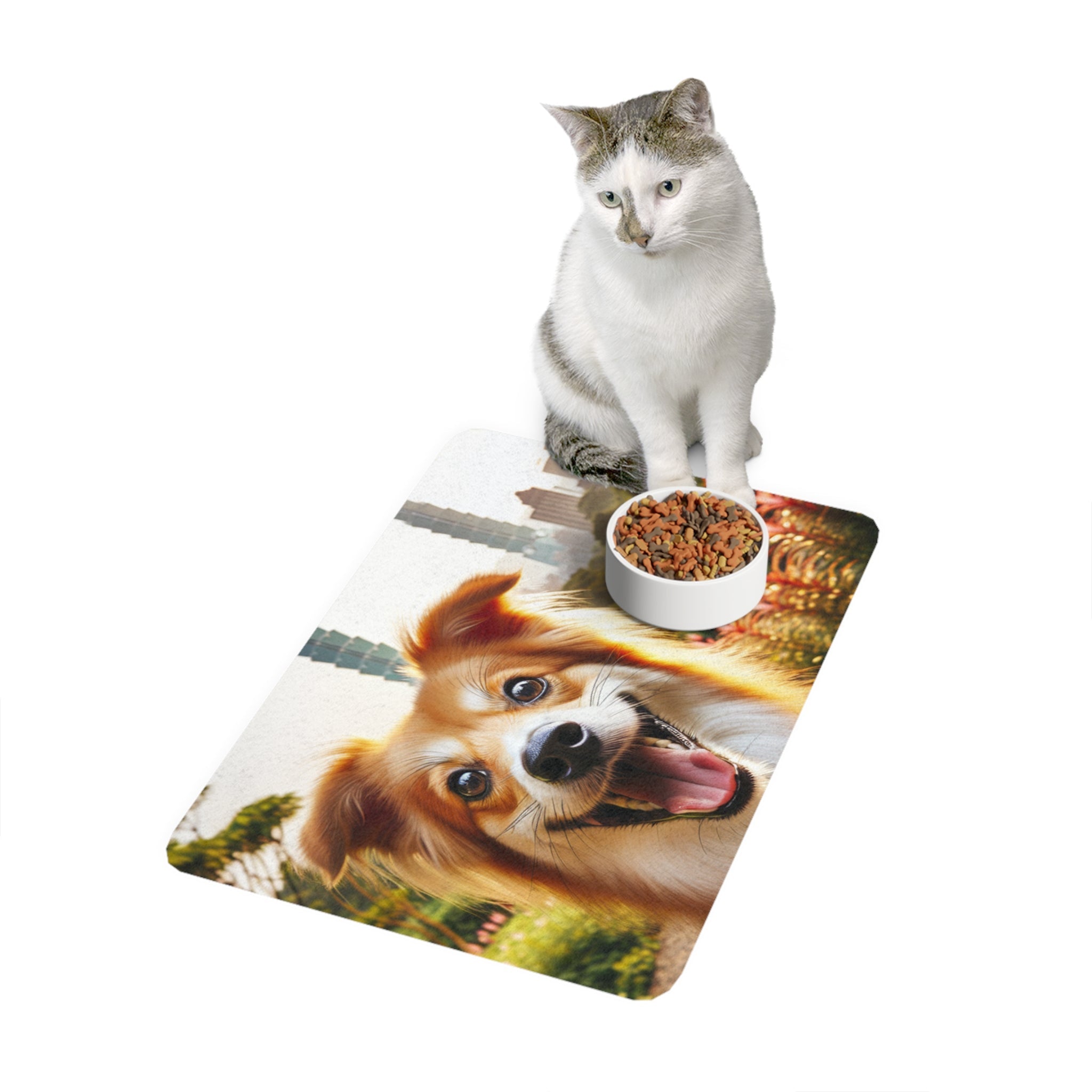Non-Slip Pet Food Mat – Waterproof Feeding Mat for Dogs