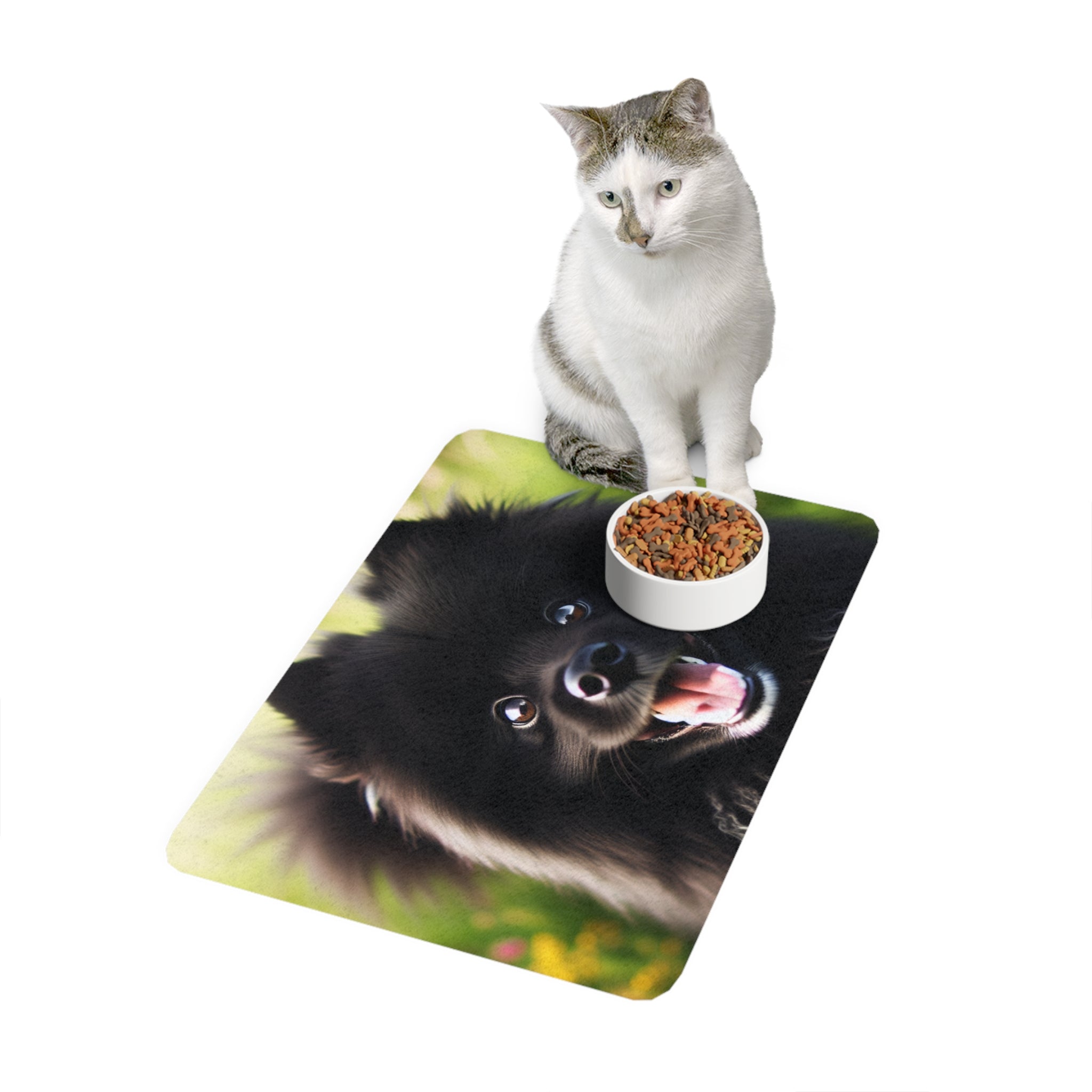 Non-Slip Pet Food Mat – Waterproof Feeding Mat for Dogs