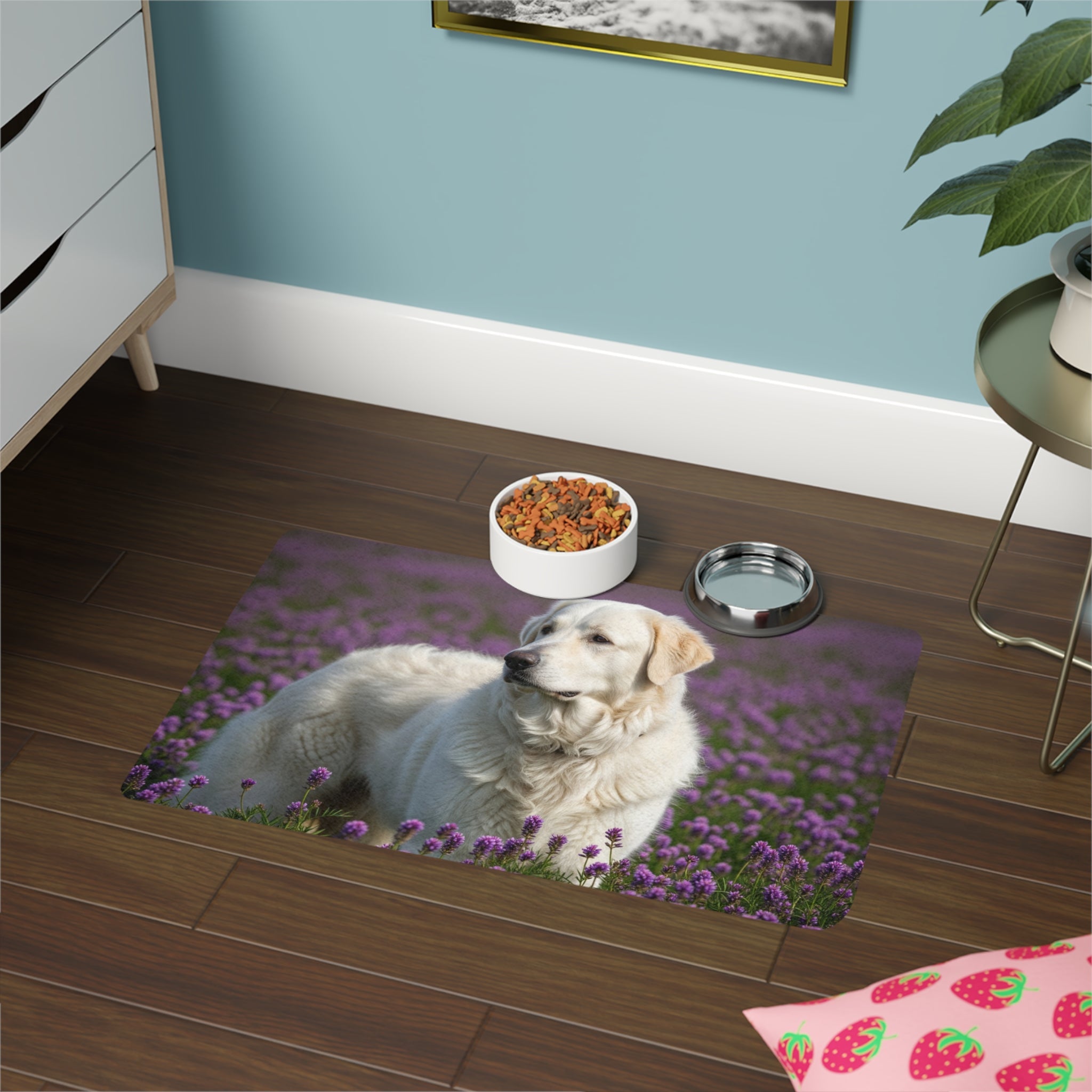 Non-Slip Pet Food Mat – Waterproof Feeding Mat for Dogs