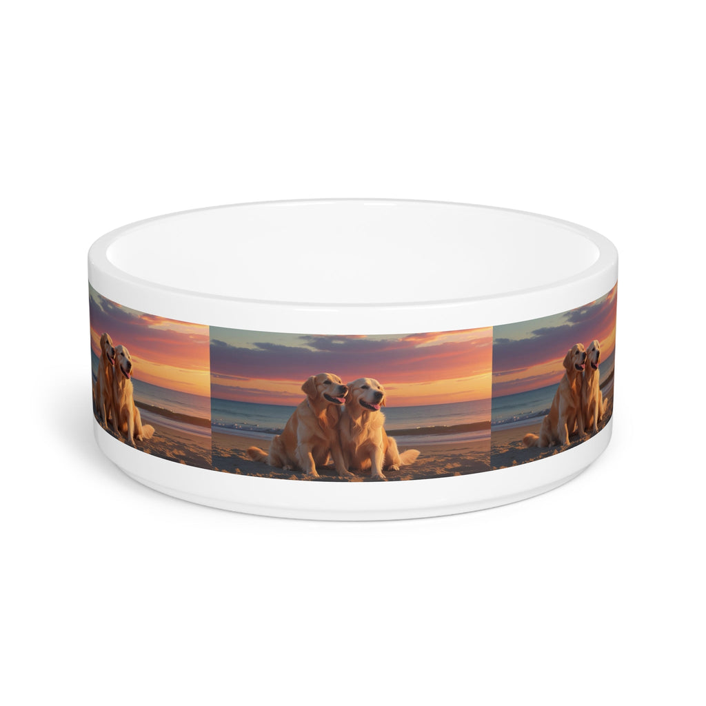 Ceramic Pet Bowl – 16 oz Dog Feeding Bowl