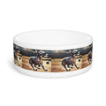 Ceramic Pet Bowl – 16 oz Dog Feeding Bowl