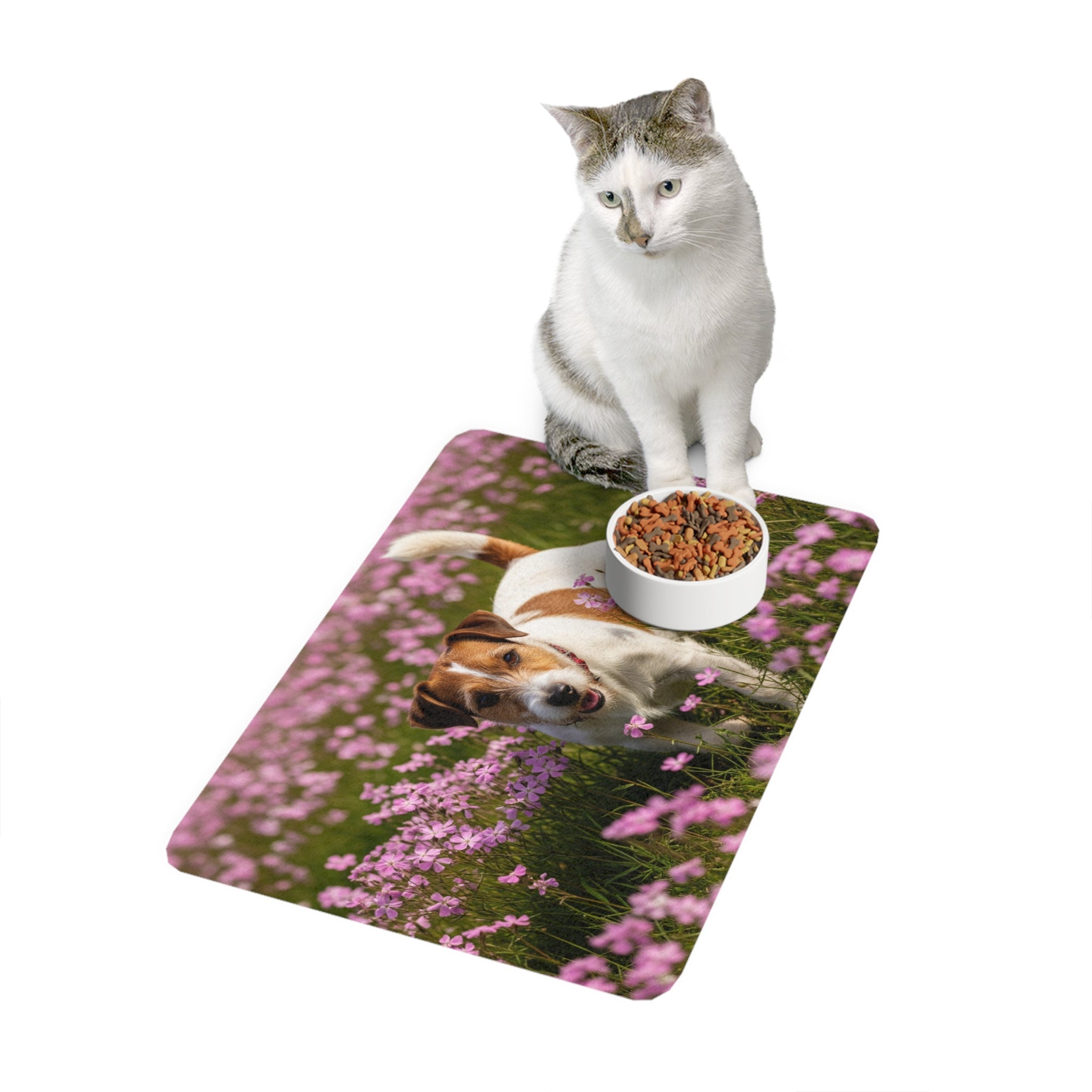 Non-Slip Pet Food Mat – Waterproof Feeding Mat for Dogs