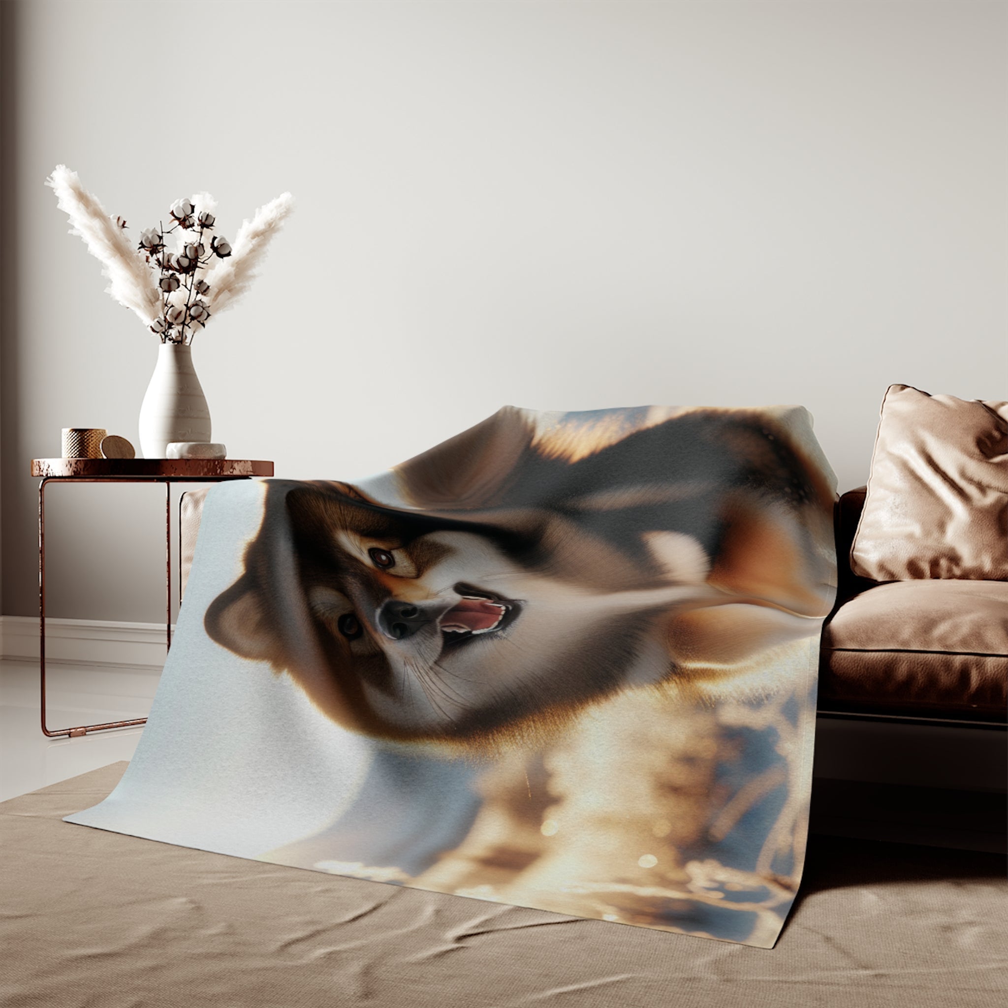 Sweatshirt Blanket – Plush Fleece Throw, 2 Size Options