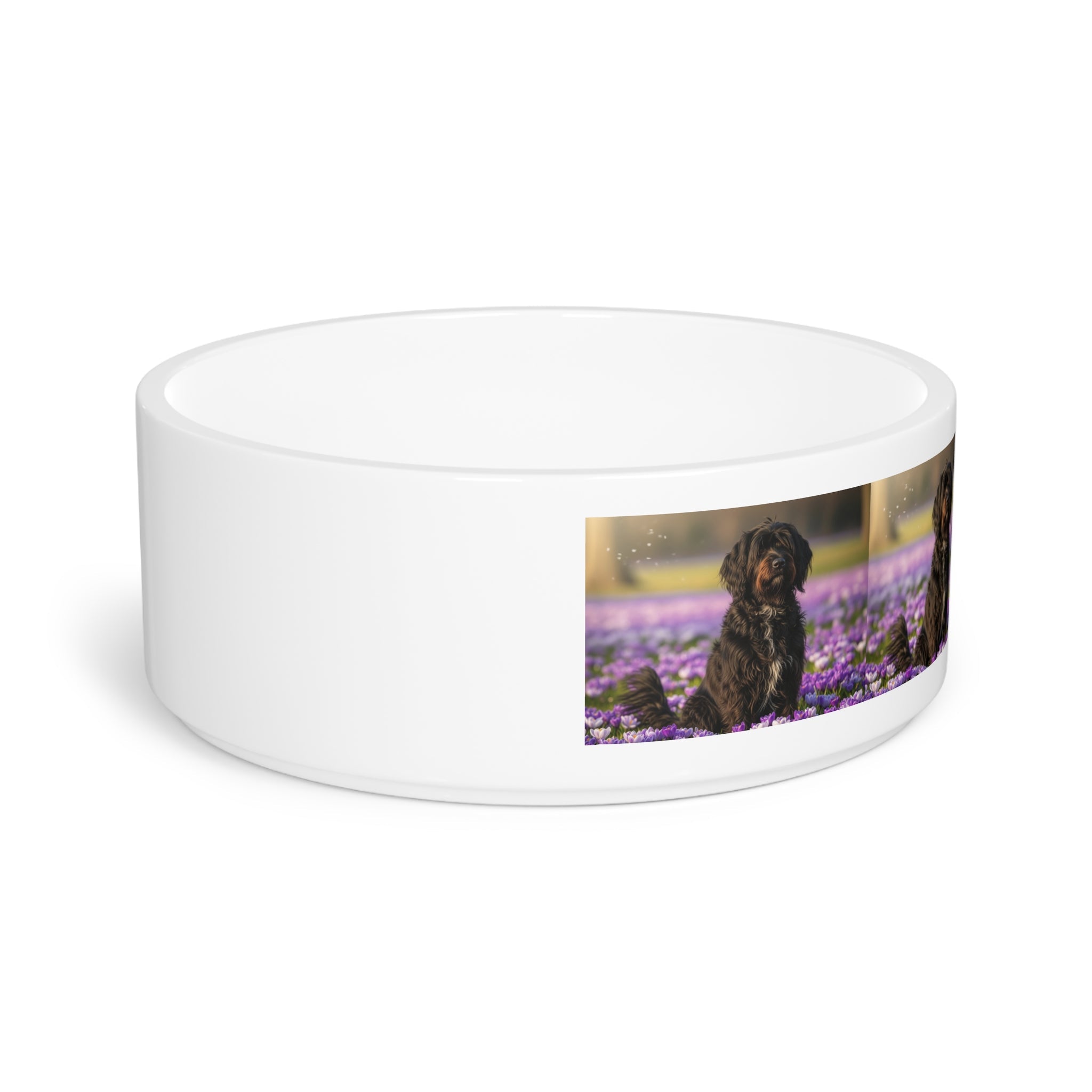 Ceramic Pet Bowl – 16 oz Dog Feeding Bowl