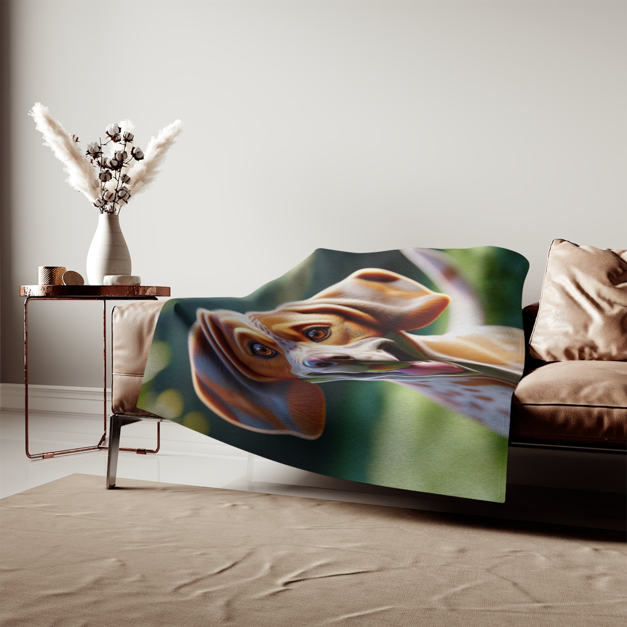 Sweatshirt Blanket – Plush Fleece Throw, 2 Size Options
