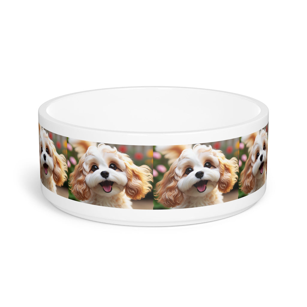 Ceramic Pet Bowl – 16 oz Dog Feeding Bowl
