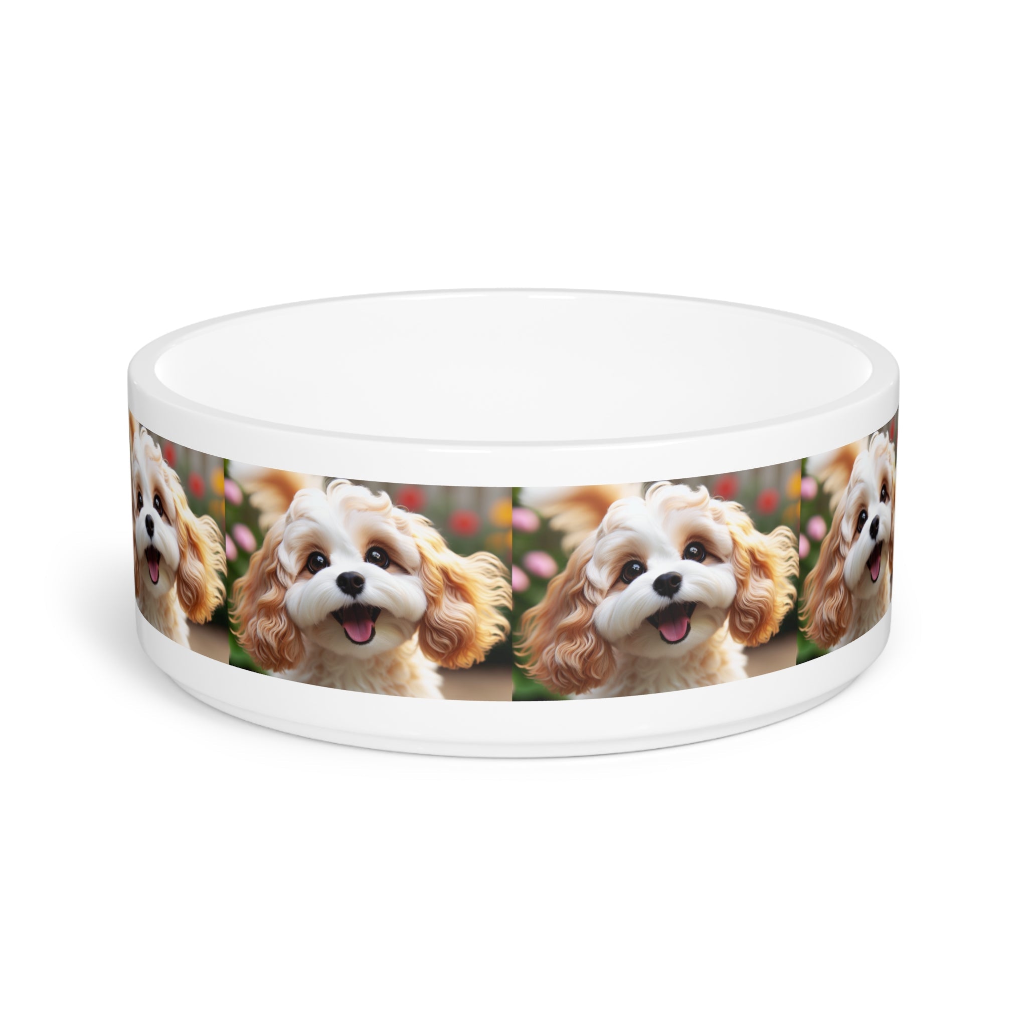 Ceramic Pet Bowl – 16 oz Dog Feeding Bowl