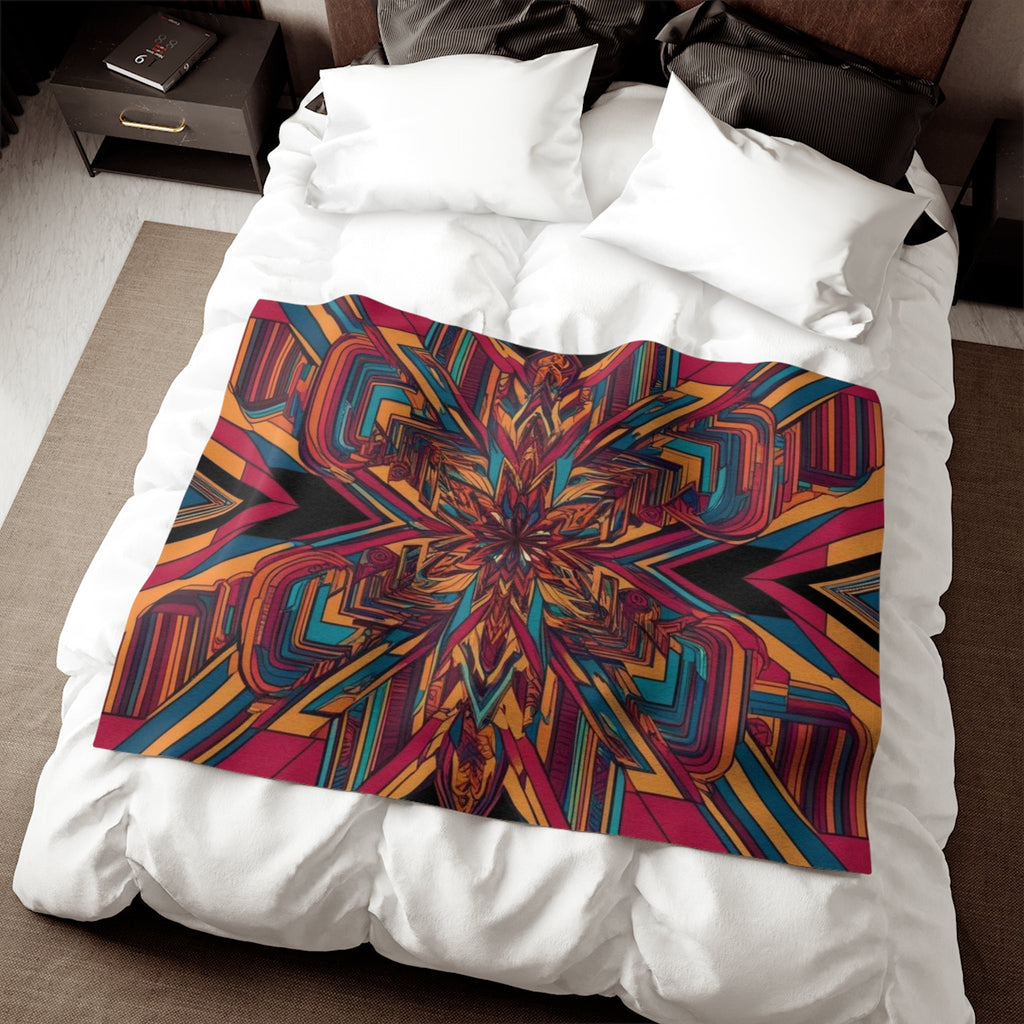 Sweatshirt Blanket – Plush Fleece Throw, 2 Size Options