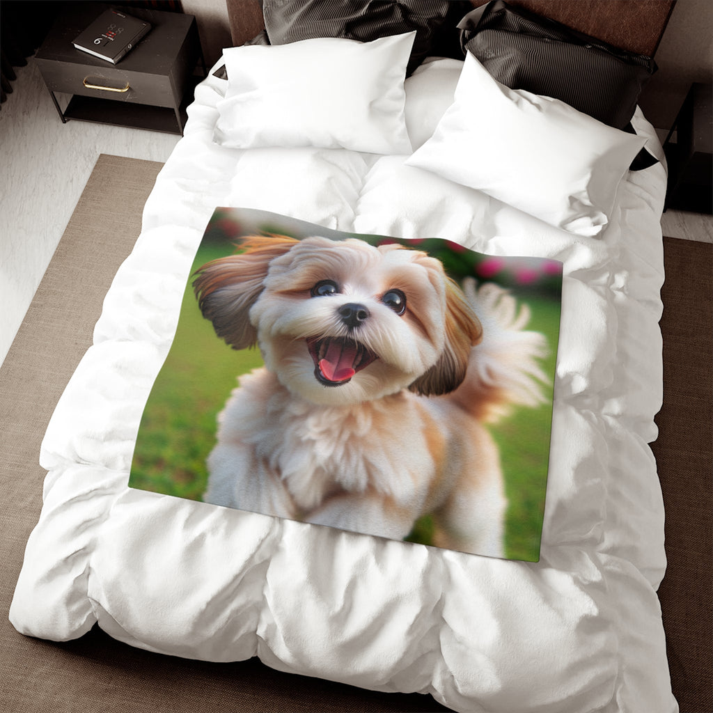 Sweatshirt Blanket – Plush Fleece Throw, 2 Size Options