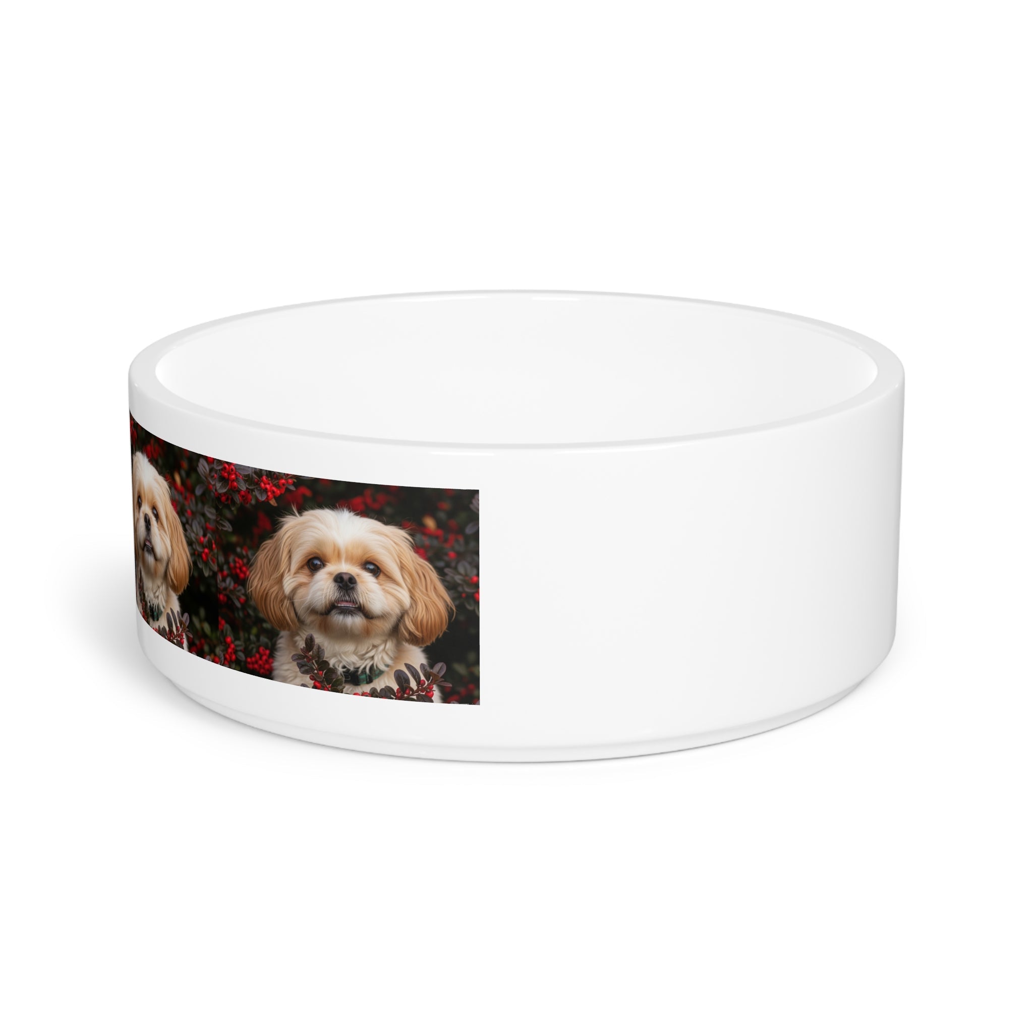Ceramic Pet Bowl – 16 oz Dog Feeding Bowl