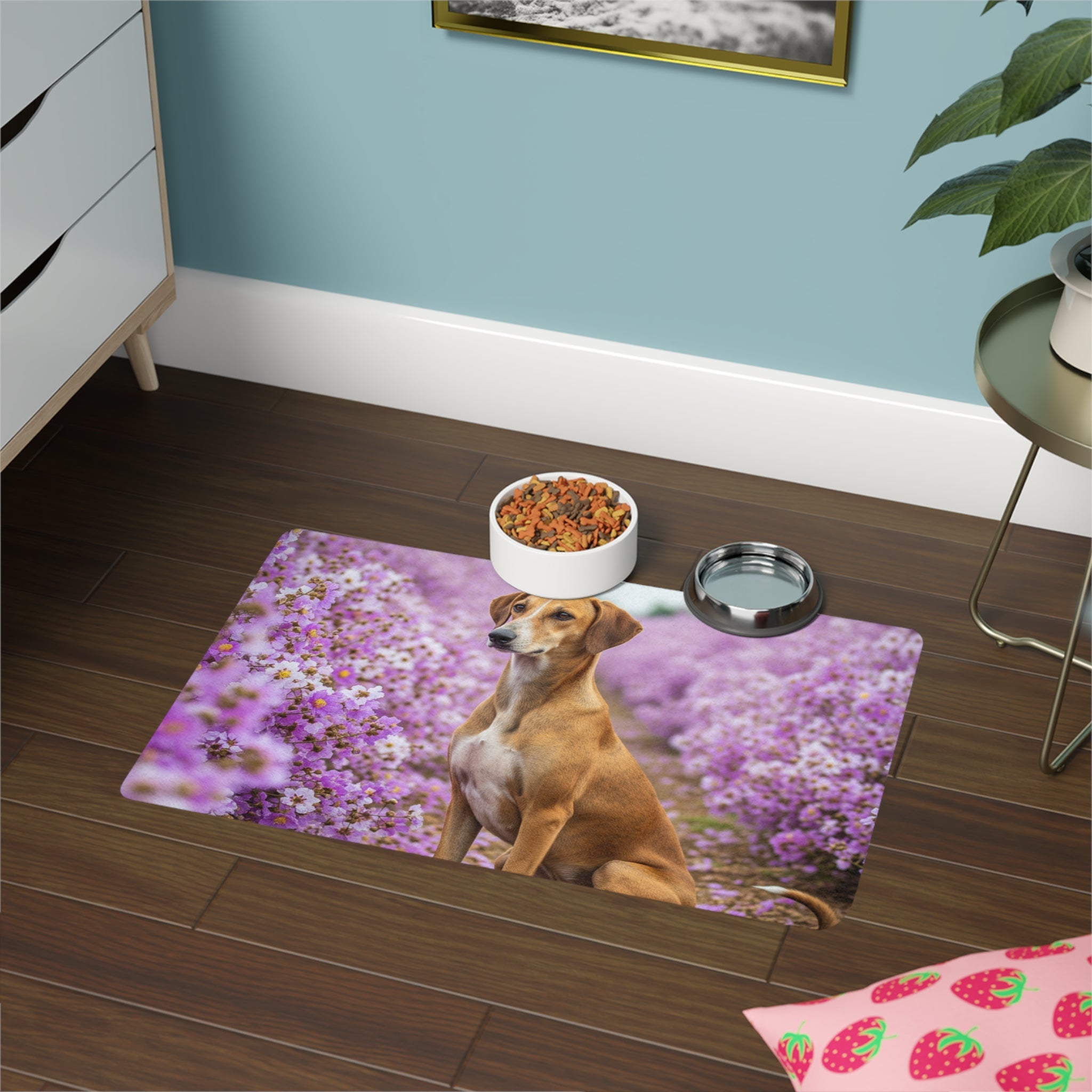 Non-Slip Pet Food Mat – Waterproof Feeding Mat for Dogs