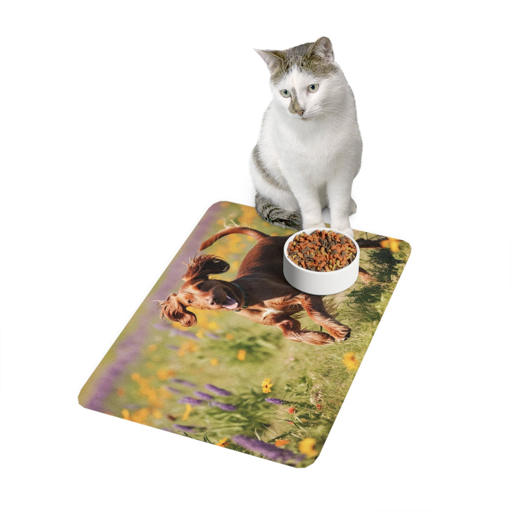 Non-Slip Pet Food Mat – Waterproof Feeding Mat for Dogs