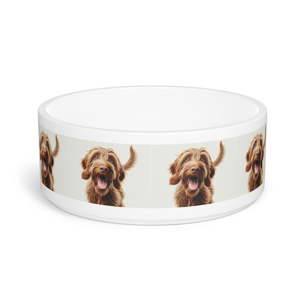 Ceramic Pet Bowl – 16 oz Dog Feeding Bowl