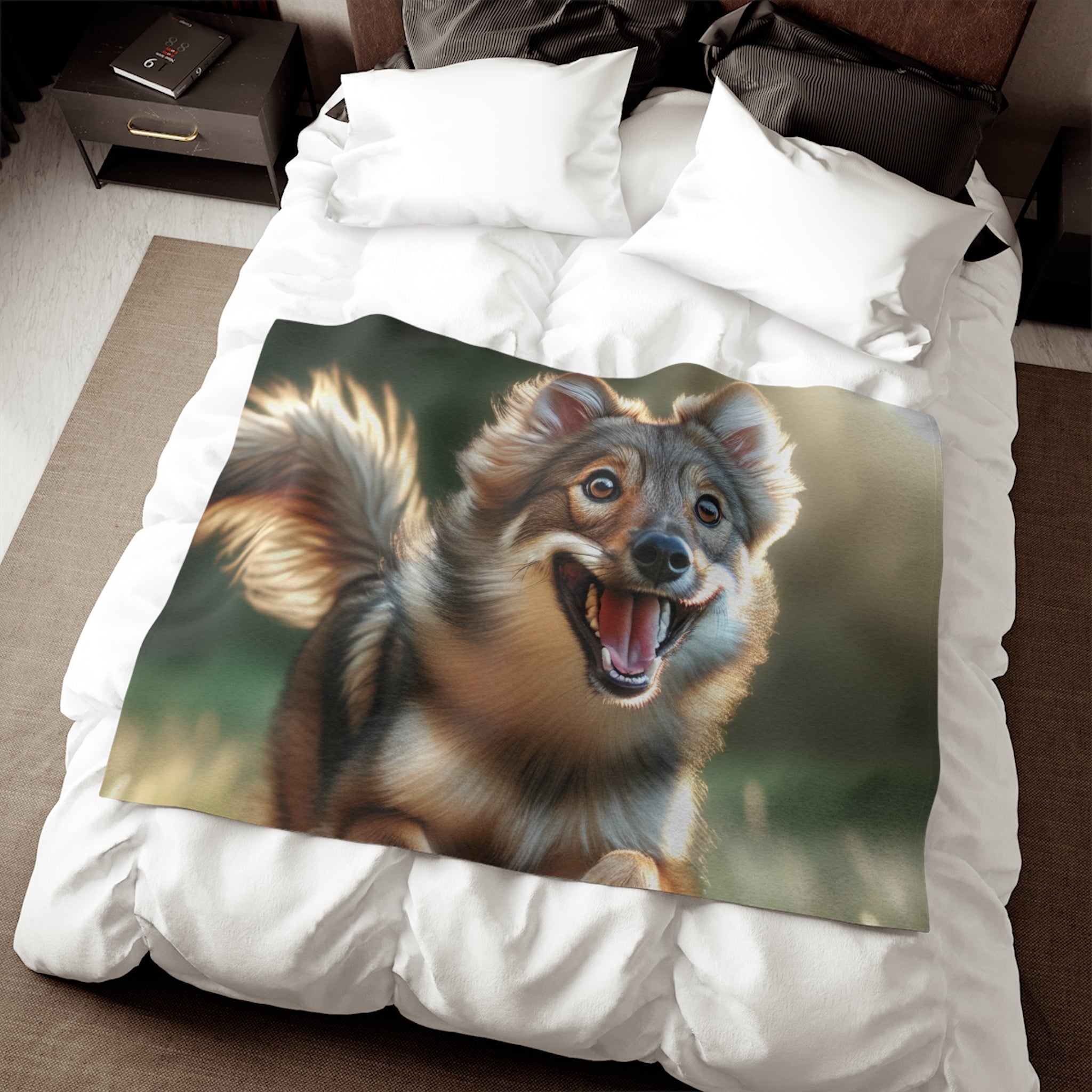 Sweatshirt Blanket – Plush Fleece Throw, 2 Size Options