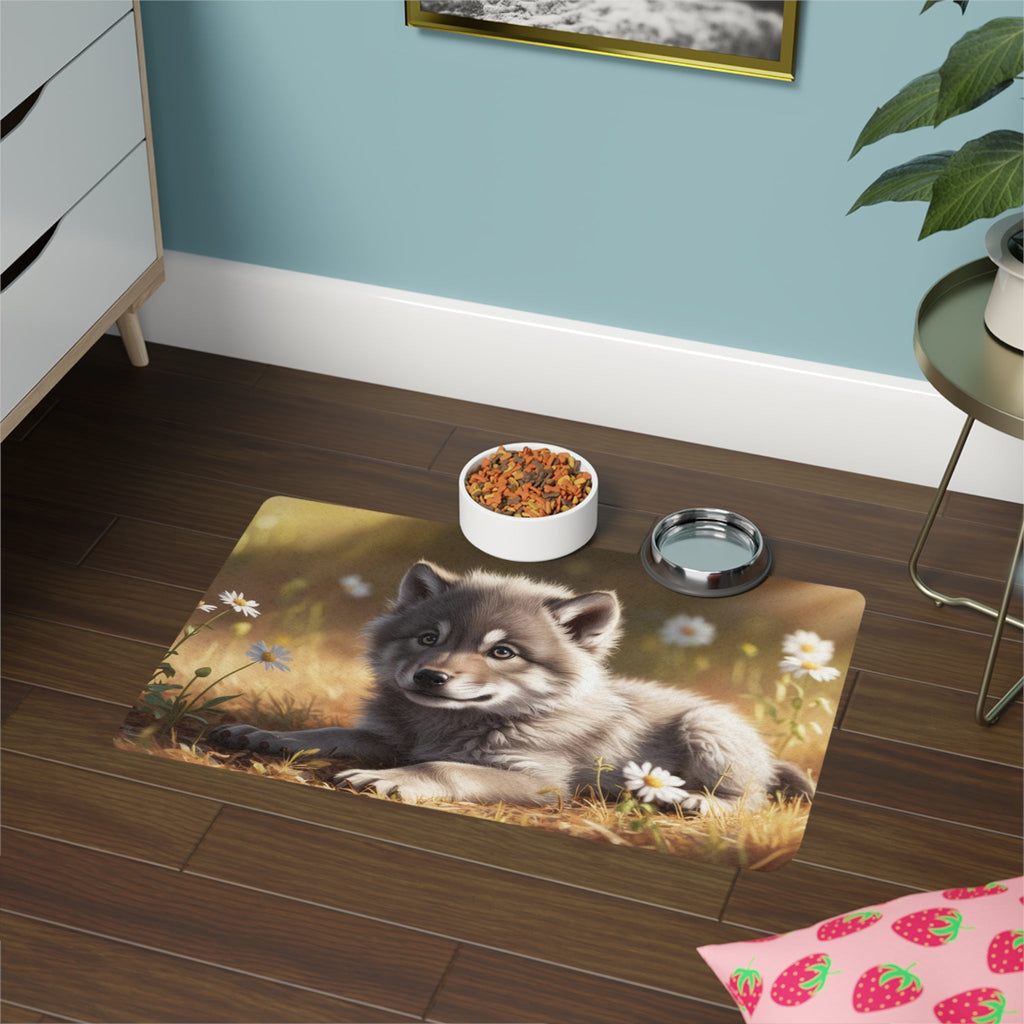 Non-Slip Pet Food Mat – Waterproof Feeding Mat for Dogs