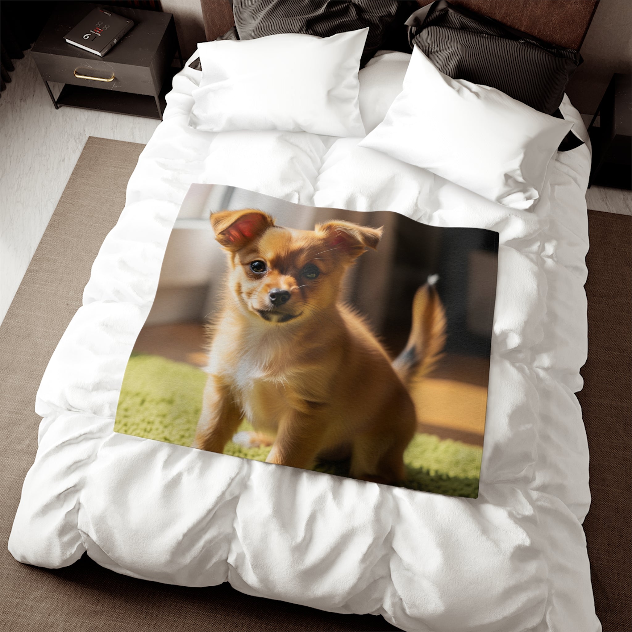 Sweatshirt Blanket – Plush Fleece Throw, 2 Size Options