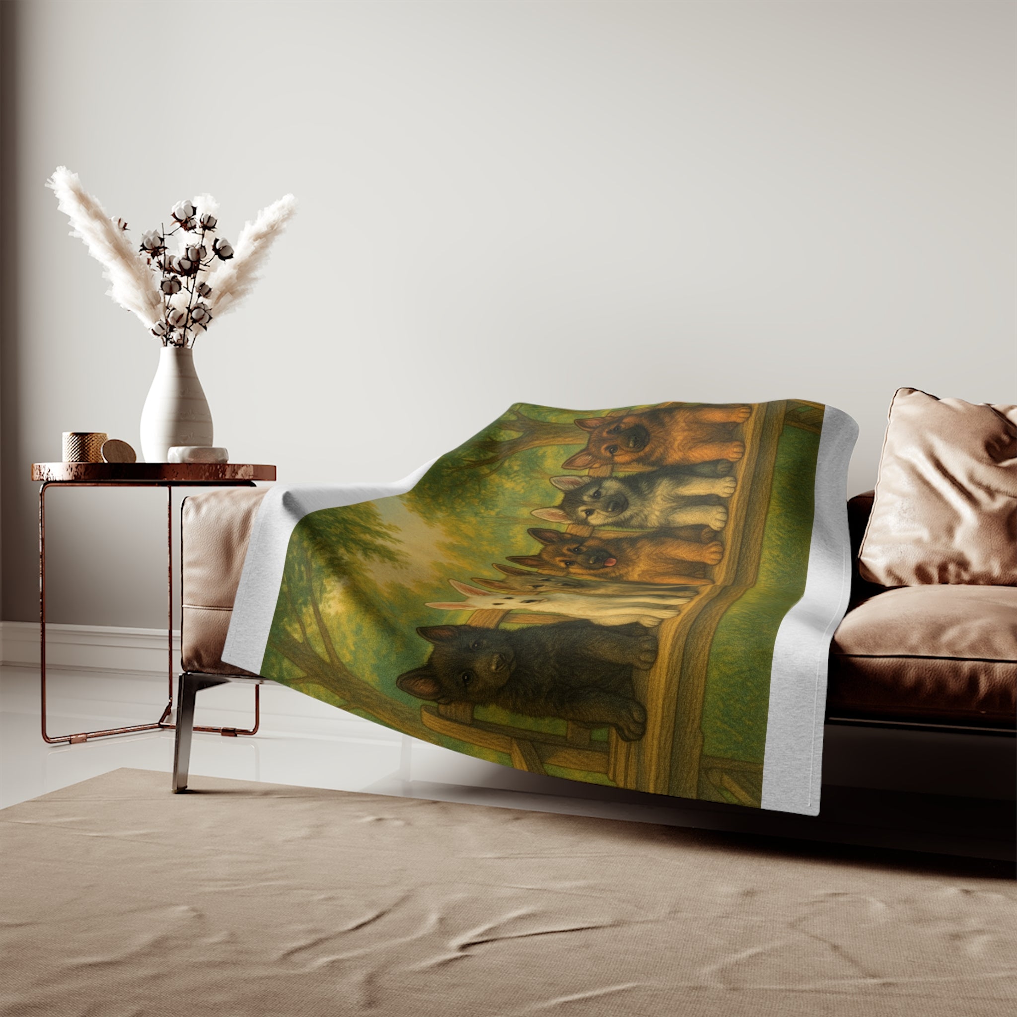 Sweatshirt Blanket – Plush Fleece Throw, 2 Size Options
