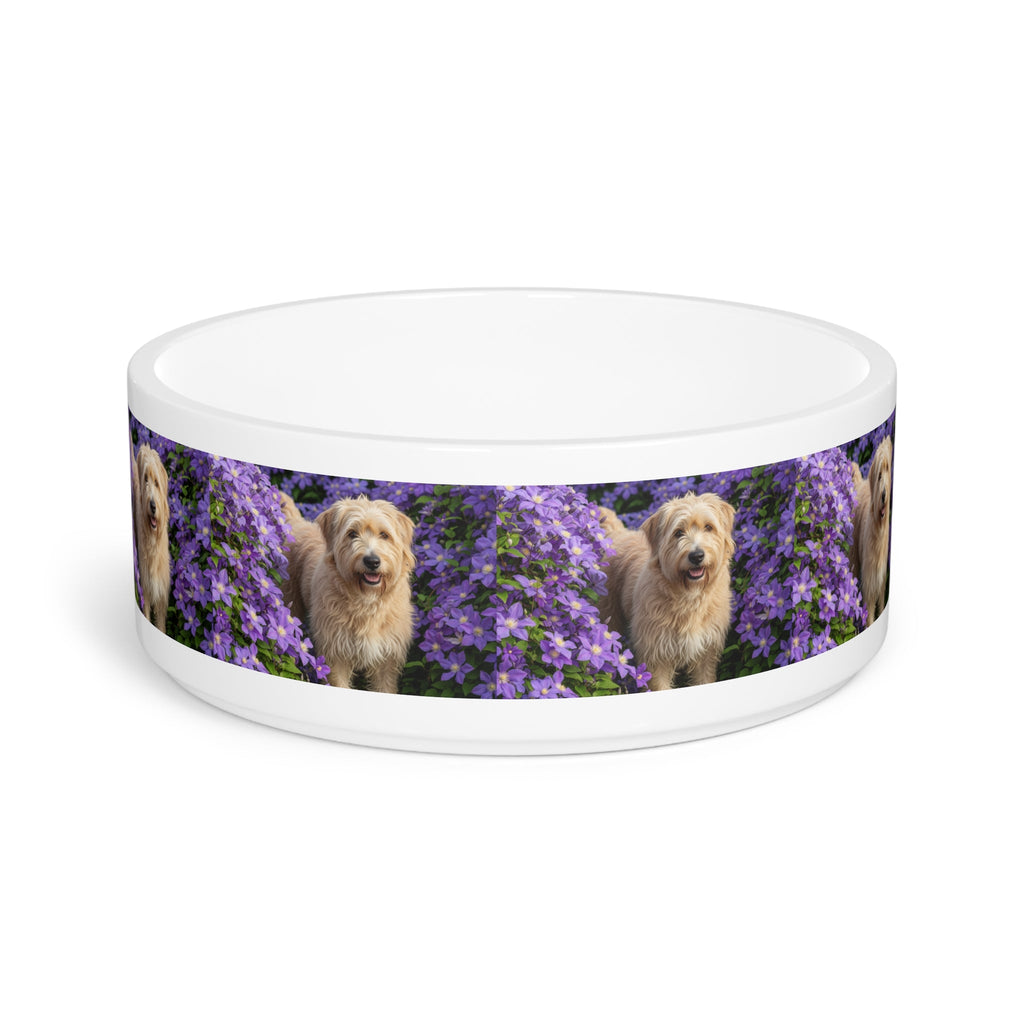Ceramic Pet Bowl – 16 oz Dog Feeding Bowl