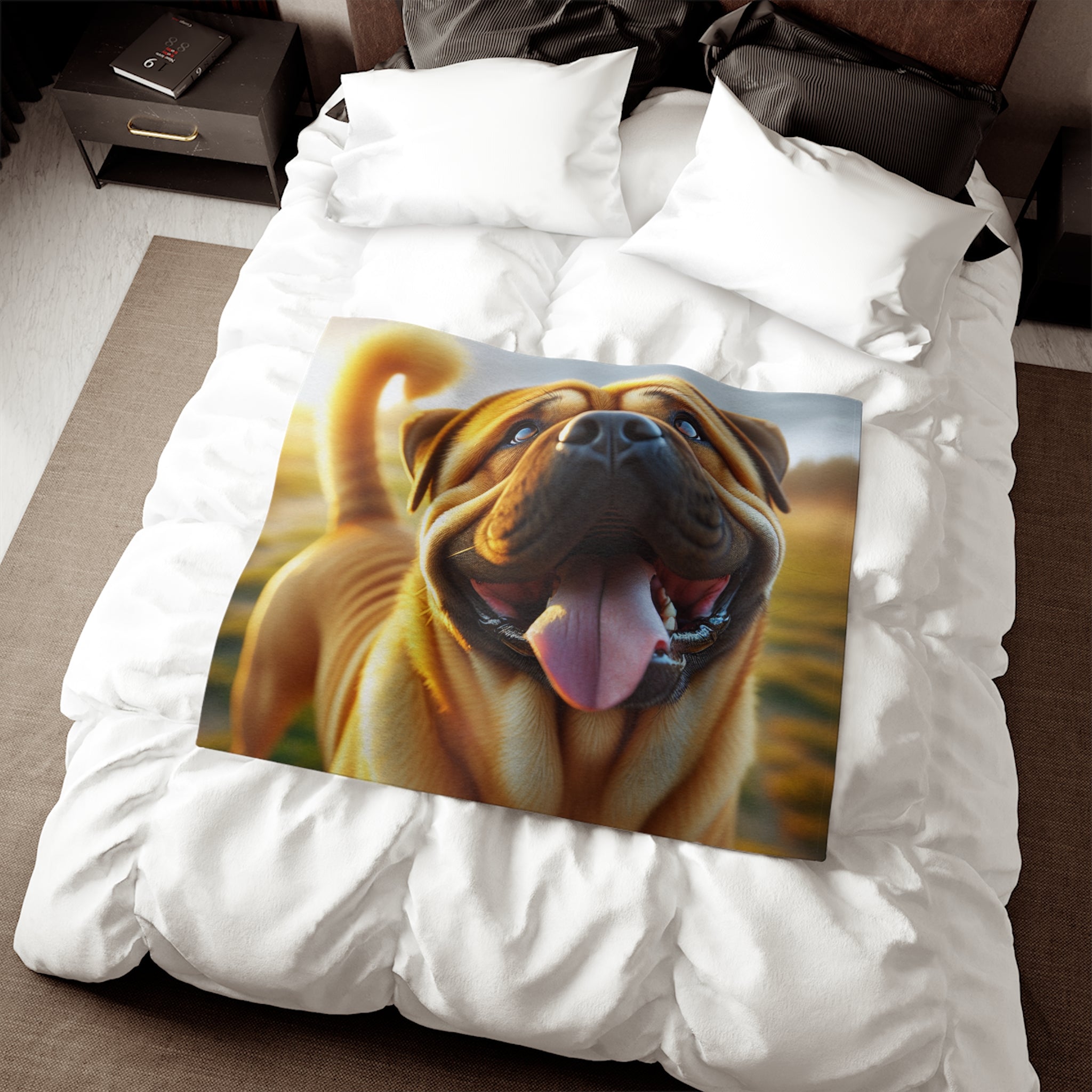 Sweatshirt Blanket – Plush Fleece Throw, 2 Size Options