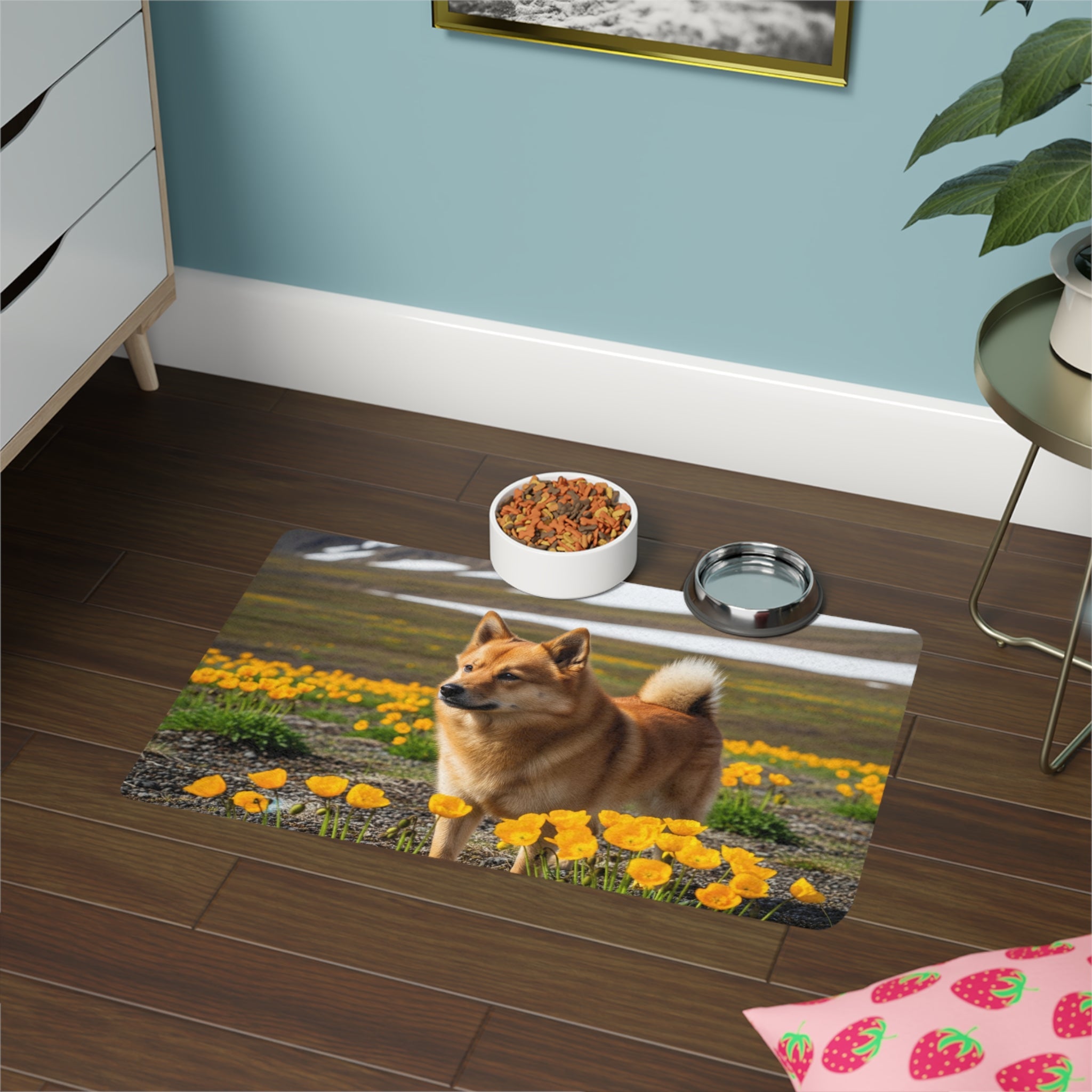 Non-Slip Pet Food Mat – Waterproof Feeding Mat for Dogs