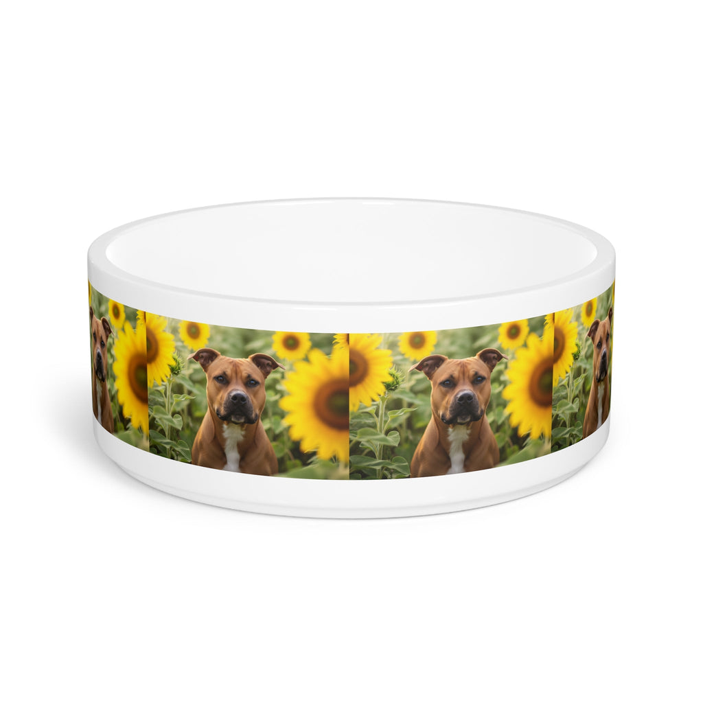 Ceramic Pet Bowl – 16 oz Dog Feeding Bowl