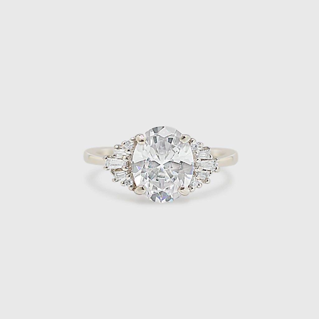 “Natalia" Ring- Moissanite Collection
