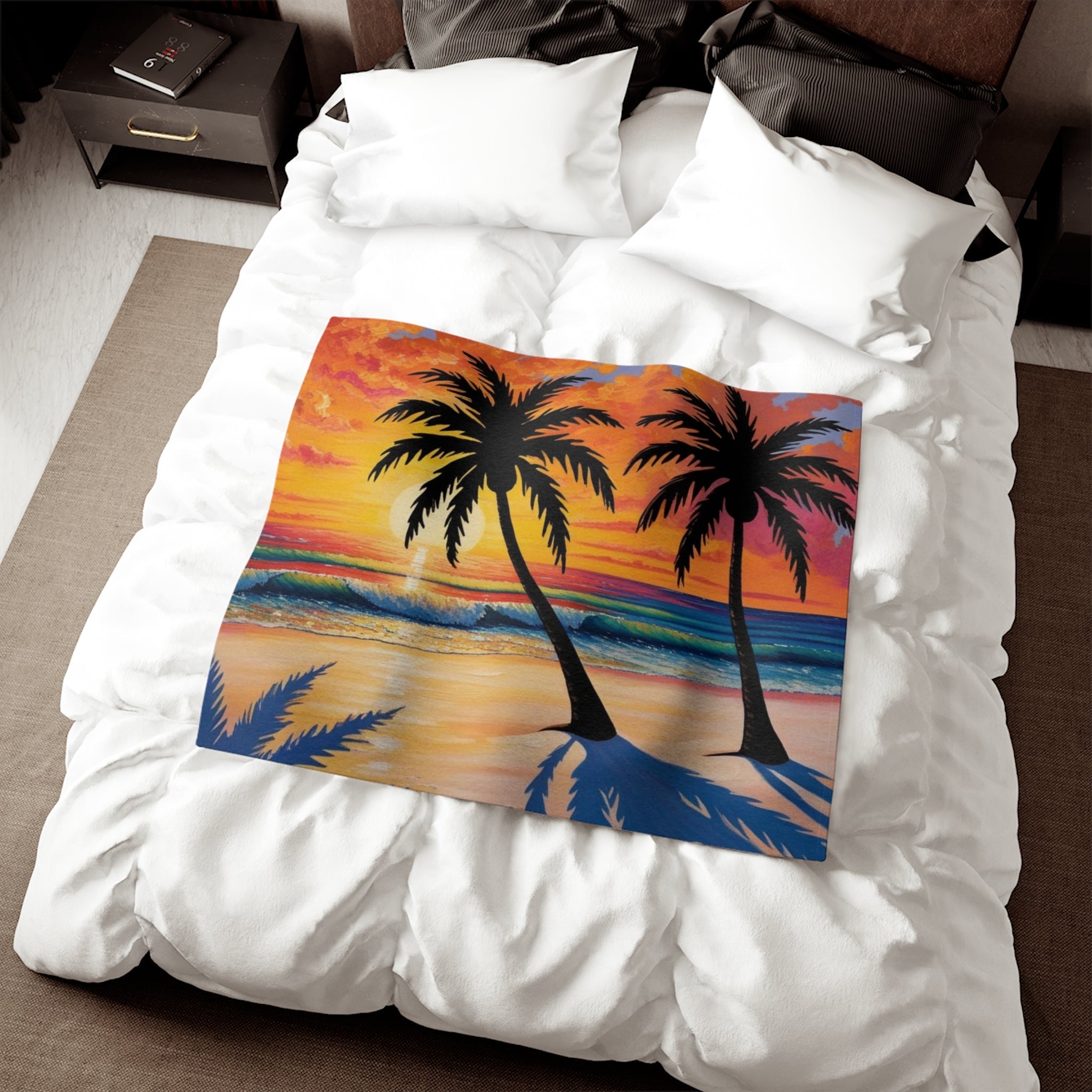 Sweatshirt Blanket – Plush Fleece Throw, 2 Size Options