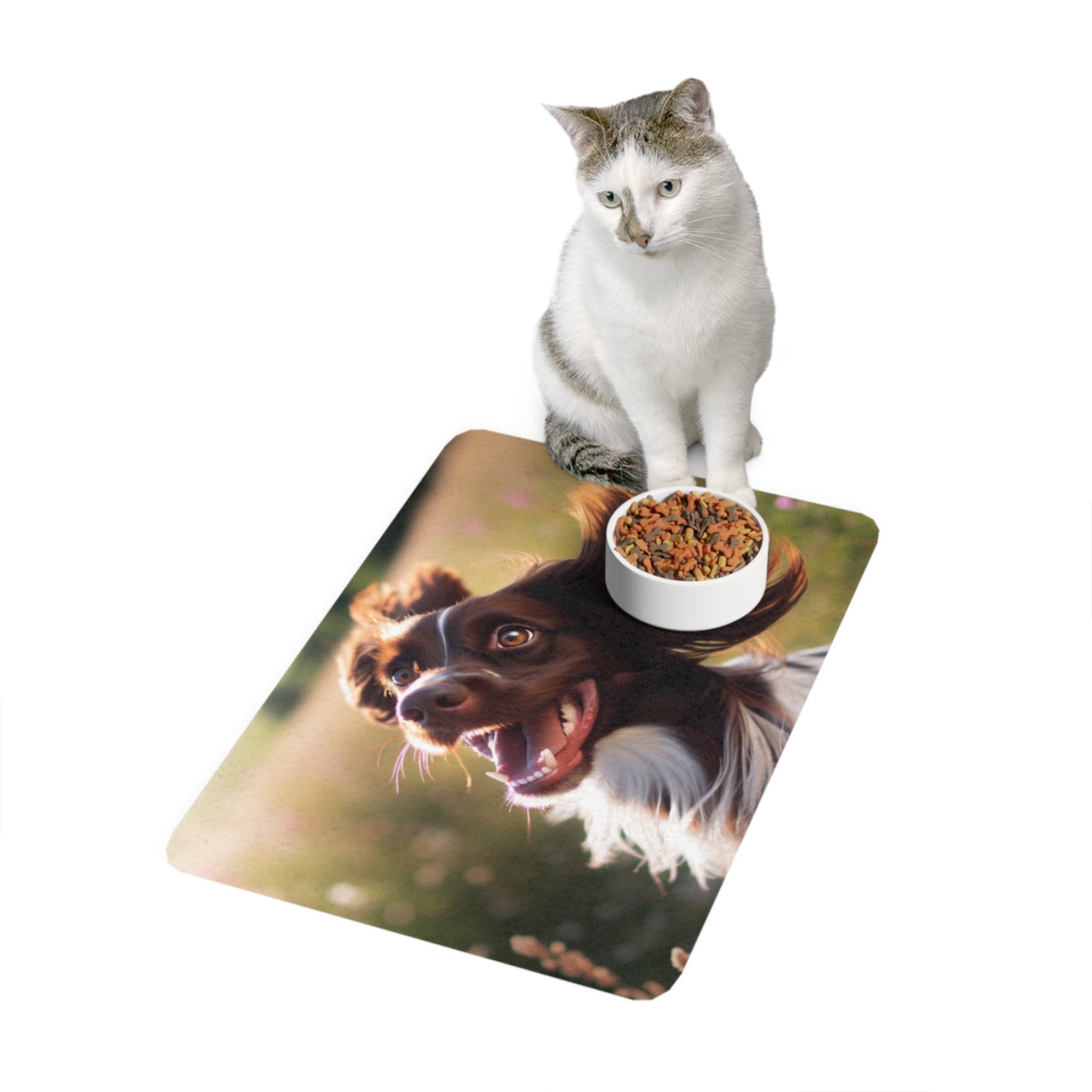 Non-Slip Pet Food Mat – Waterproof Feeding Mat for Dogs