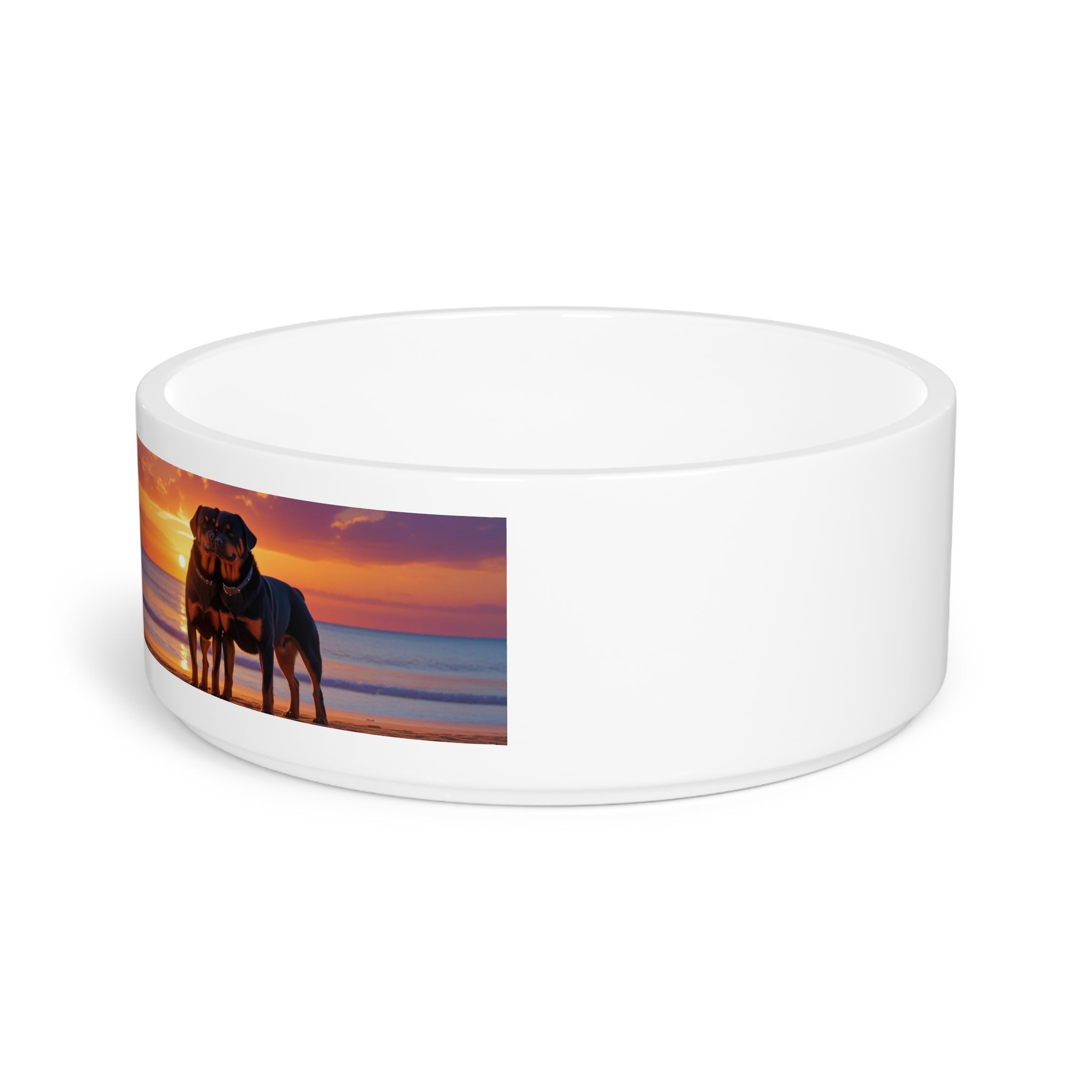 Ceramic Pet Bowl – 16 oz Dog Feeding Bowl