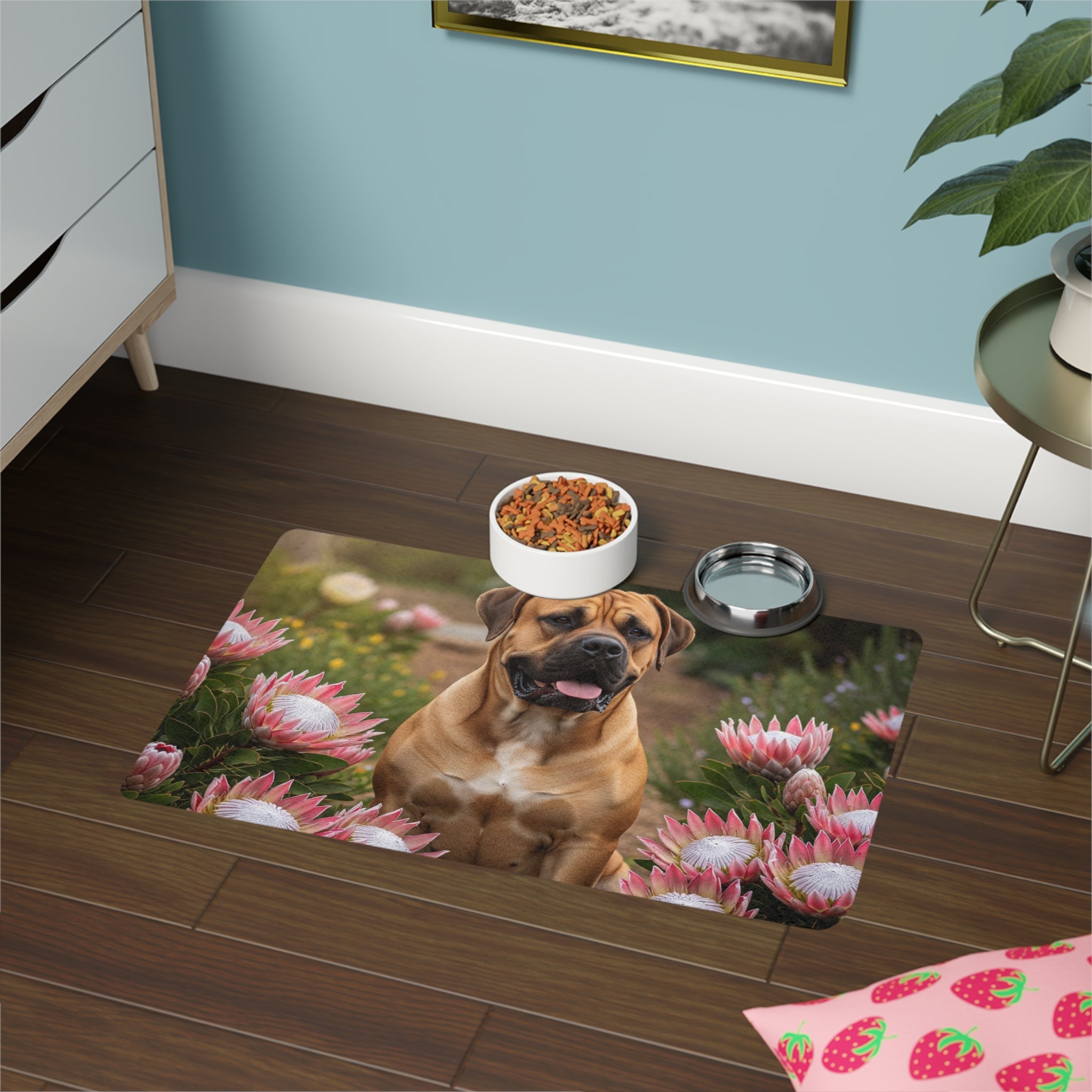 Non-Slip Pet Food Mat – Waterproof Feeding Mat for Dogs