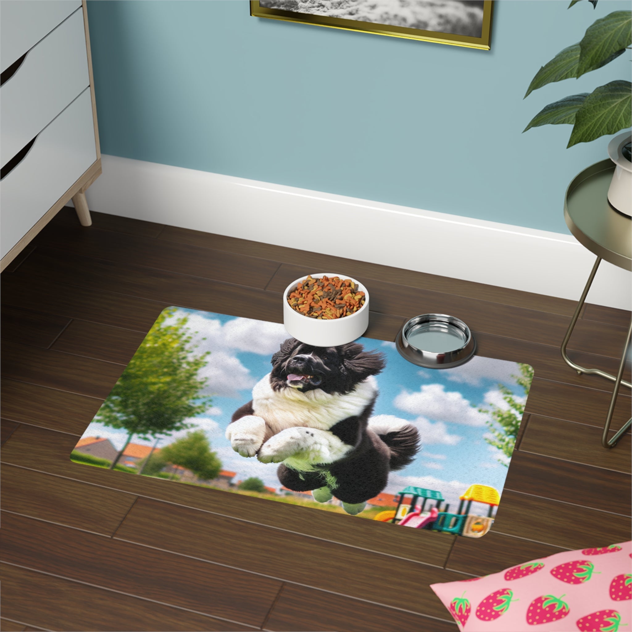 Non-Slip Pet Food Mat – Waterproof Feeding Mat for Dogs