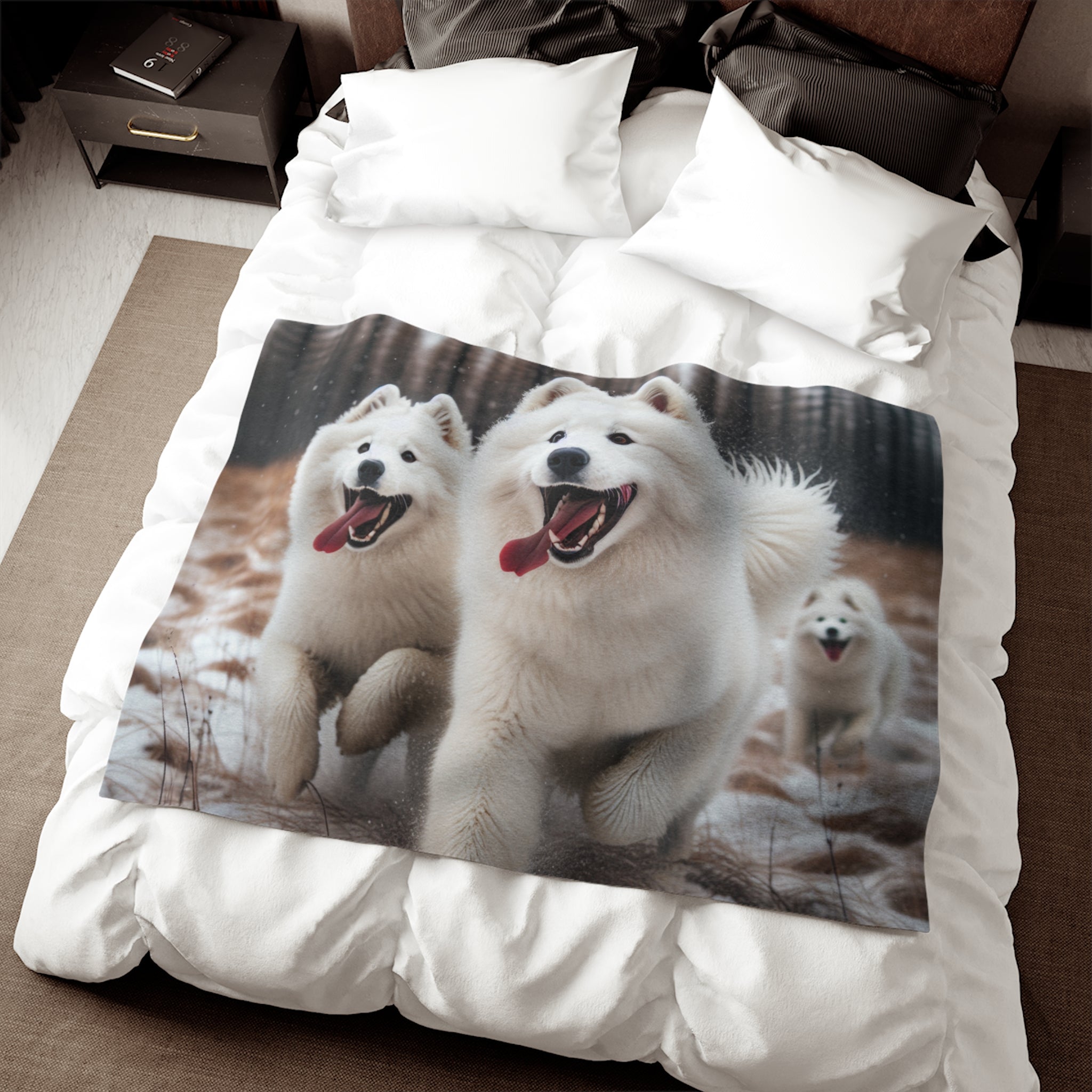 Sweatshirt Blanket – Plush Fleece Throw, 2 Size Options