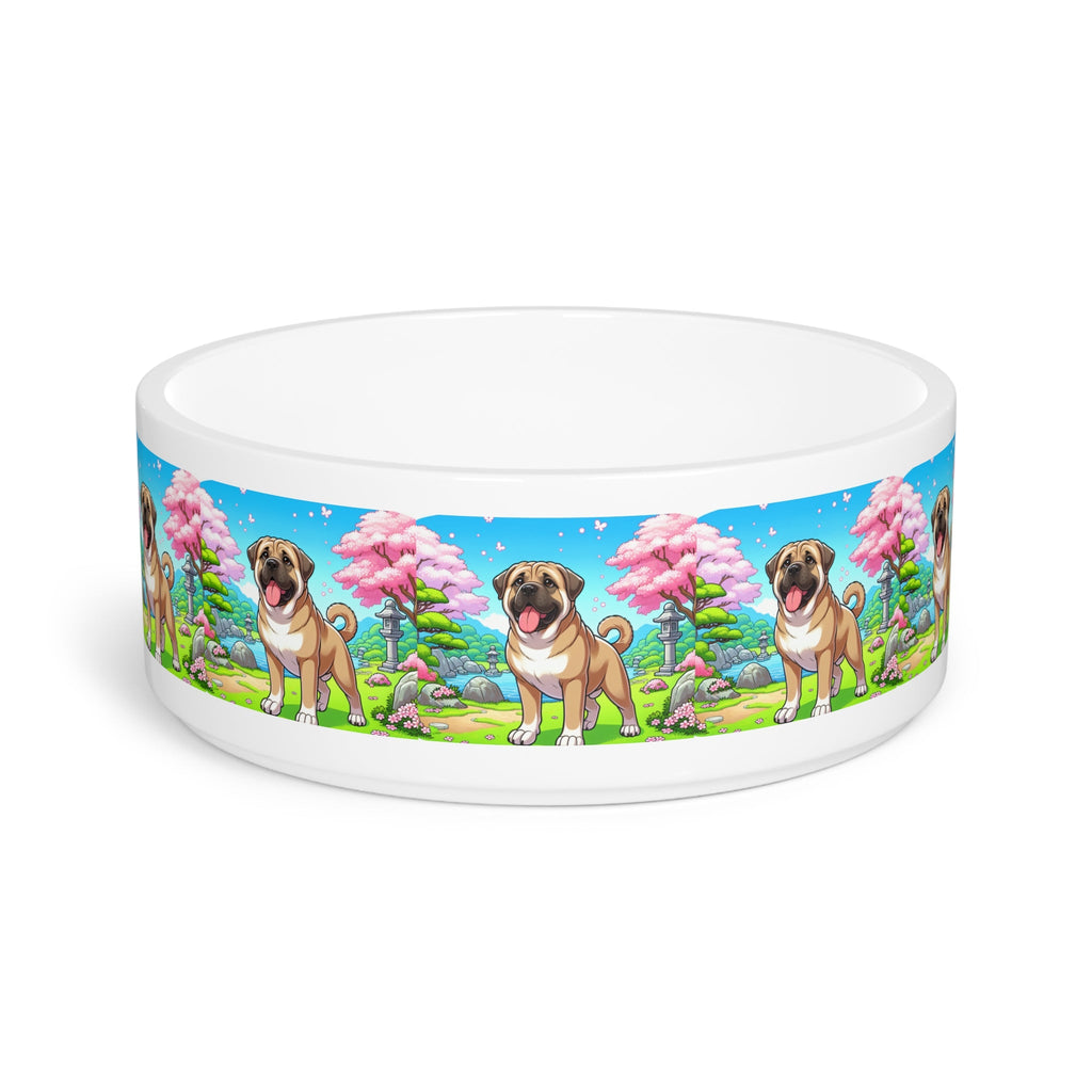 Ceramic Pet Bowl – 16 oz Dog Feeding Bowl